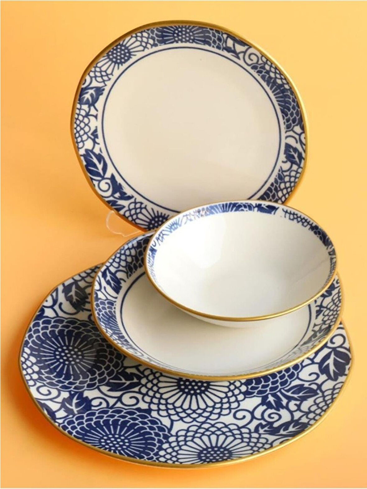 Bambum Moderna 24 Parça Porselen Yemek Takımı Charlotte