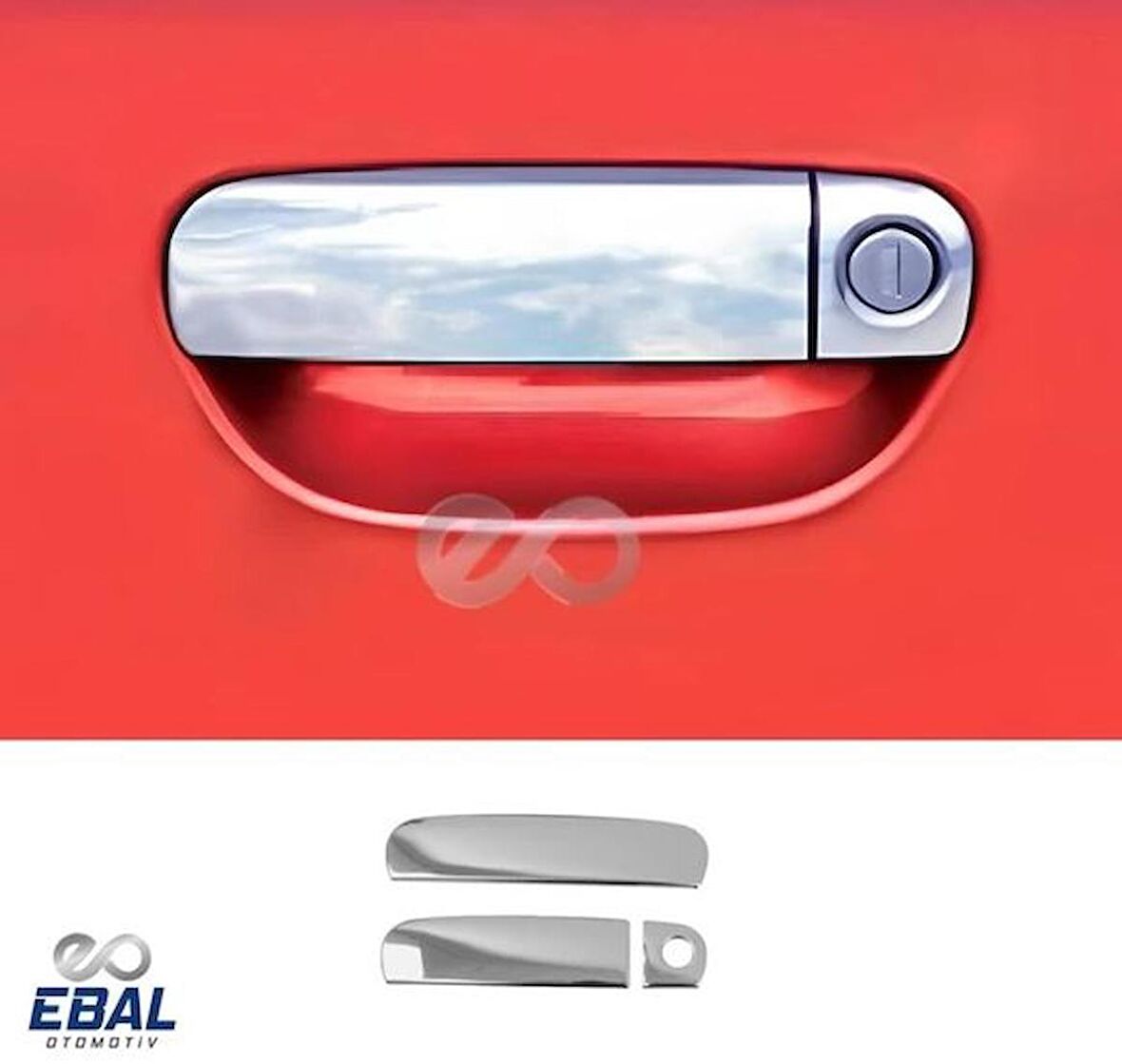 Audi A3 Krom Kapı Kolu 2 Kapı 1999-2008 P. Çelik