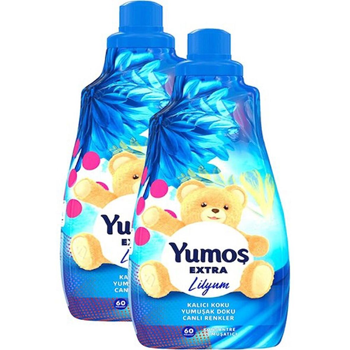 Yumoş Extra Lilyum Ve Lotus Çiçeği Konsantre 60 Yıkama Yumuşatıcı 1.44 lt