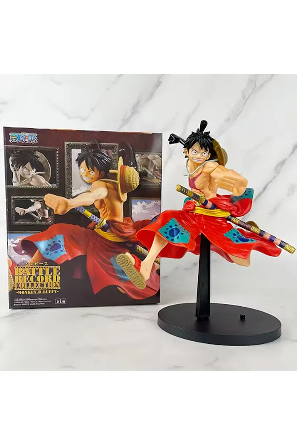 OnePiece Monkey D. Luffy Anime Aksiyon Figürü 20cm