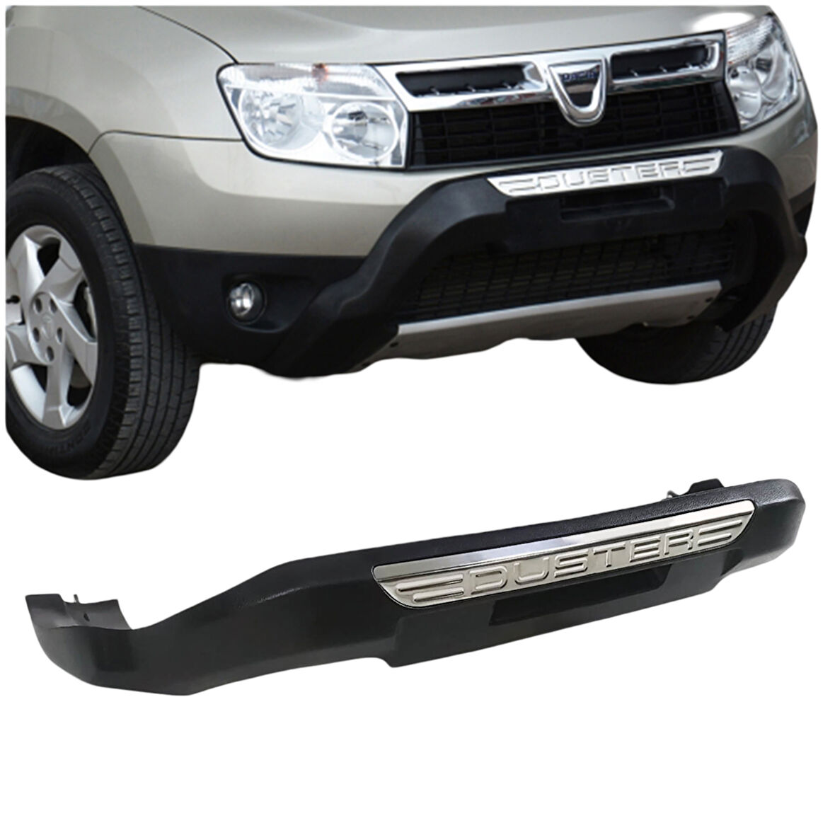 AUTOGP  Dacia duster ön tampon koruma poliüretan 2010 / 2017