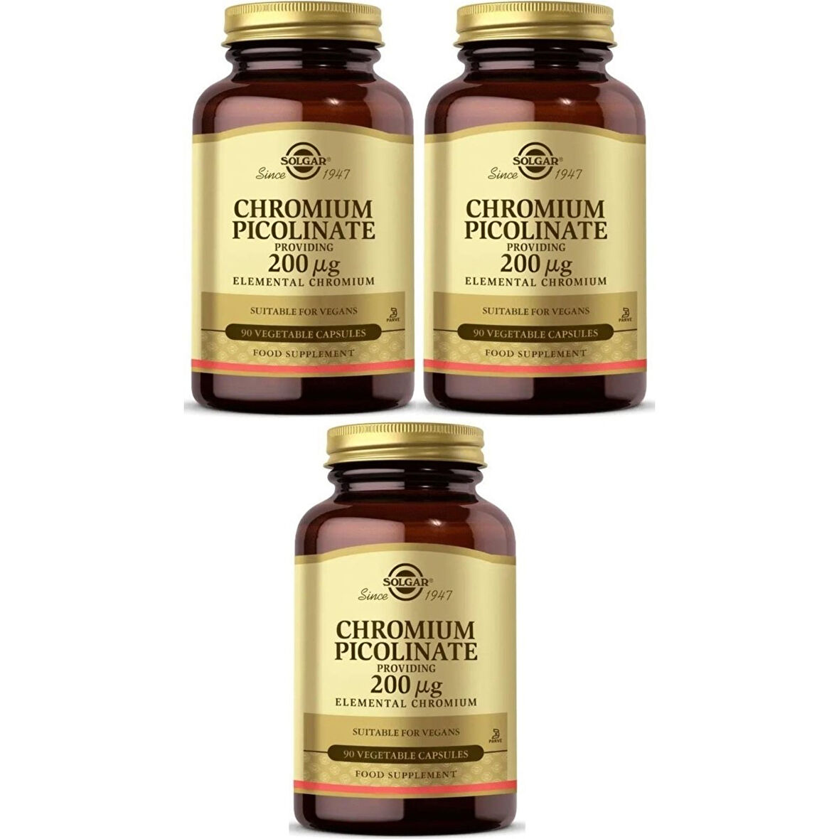 Chromium Picolinate 90 Kapsül 3 Adet