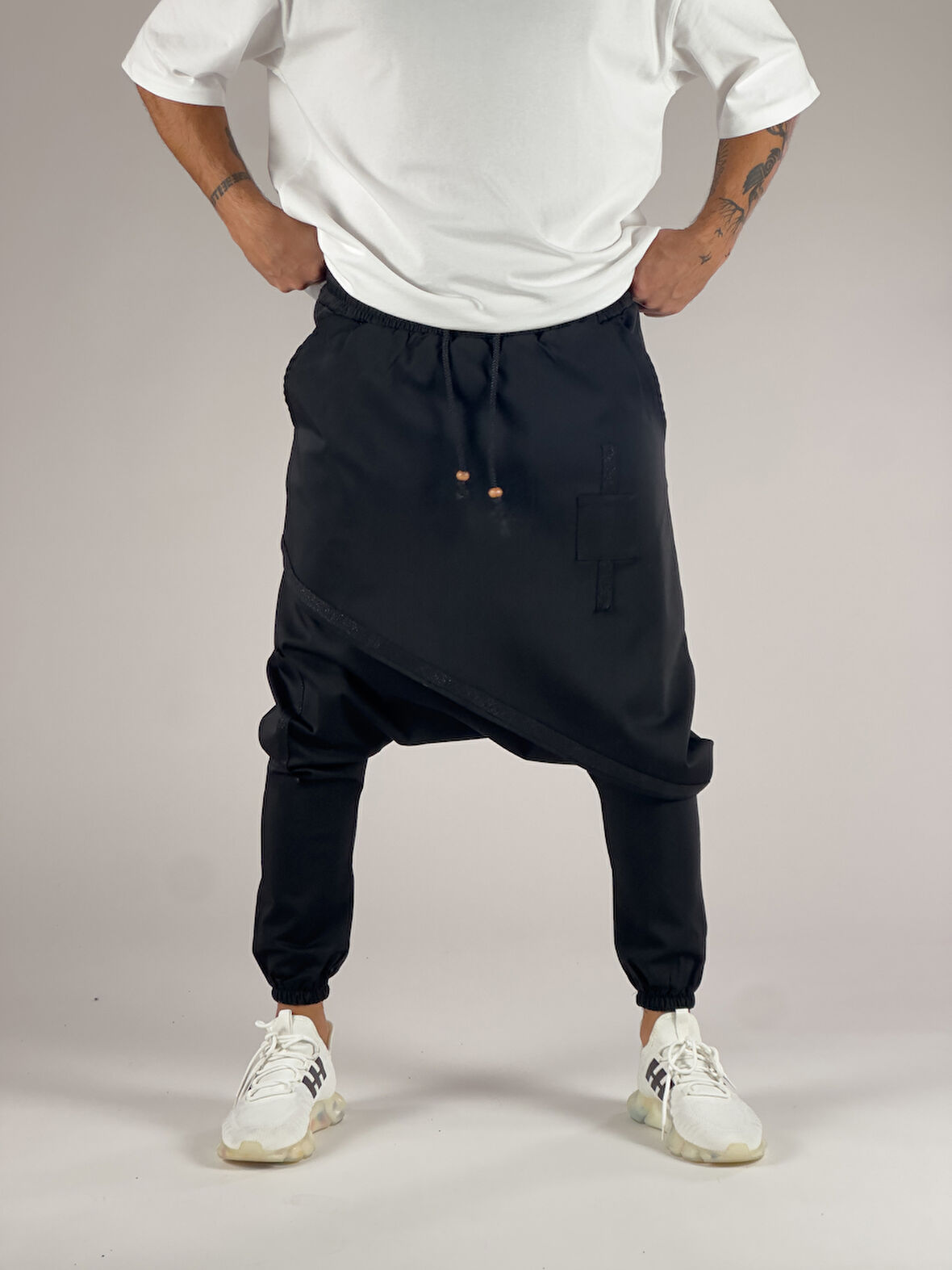 Likralı Tasarım Erkek Şalvar COC1041