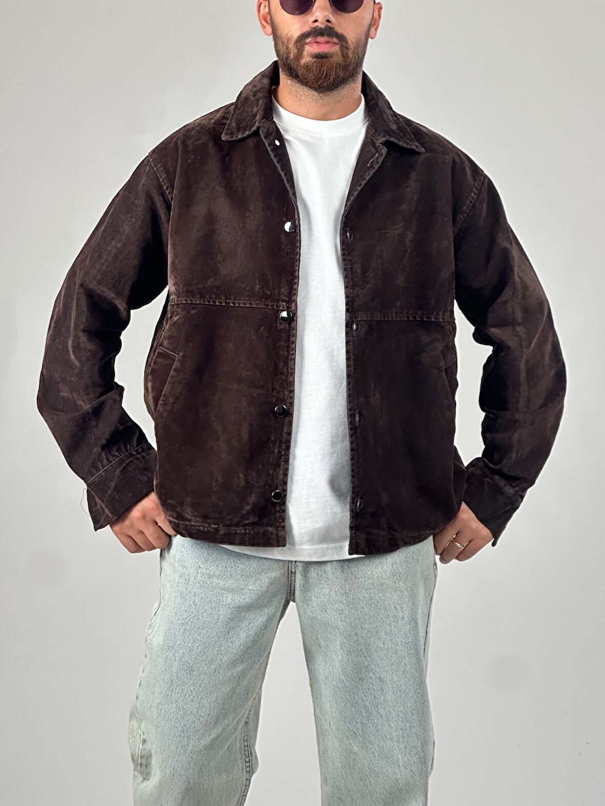 Kahve Erkek Ceket COC1039