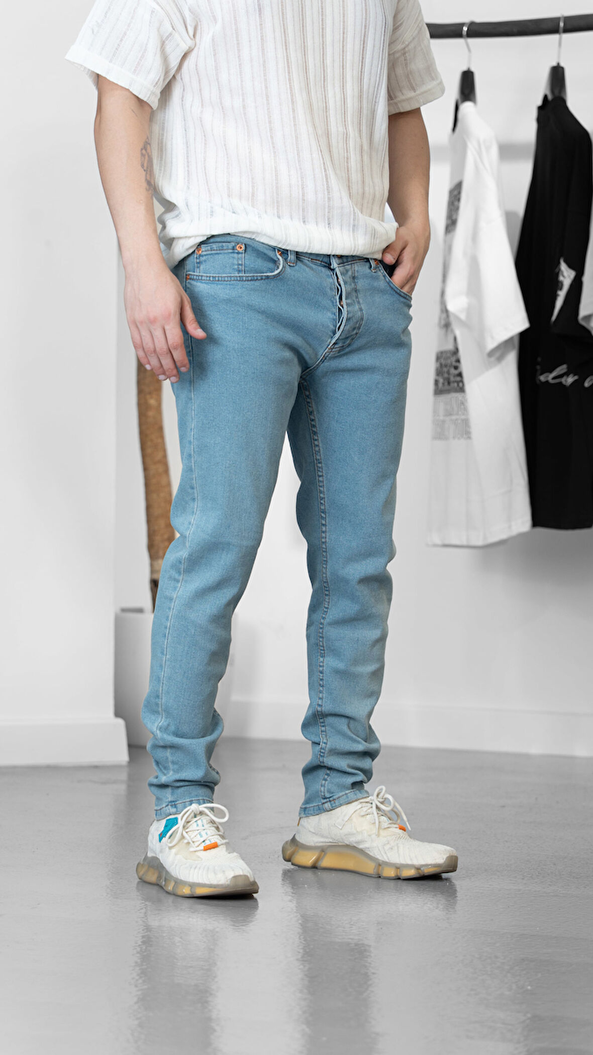 Slim Fit Kot Pantolon COC1267