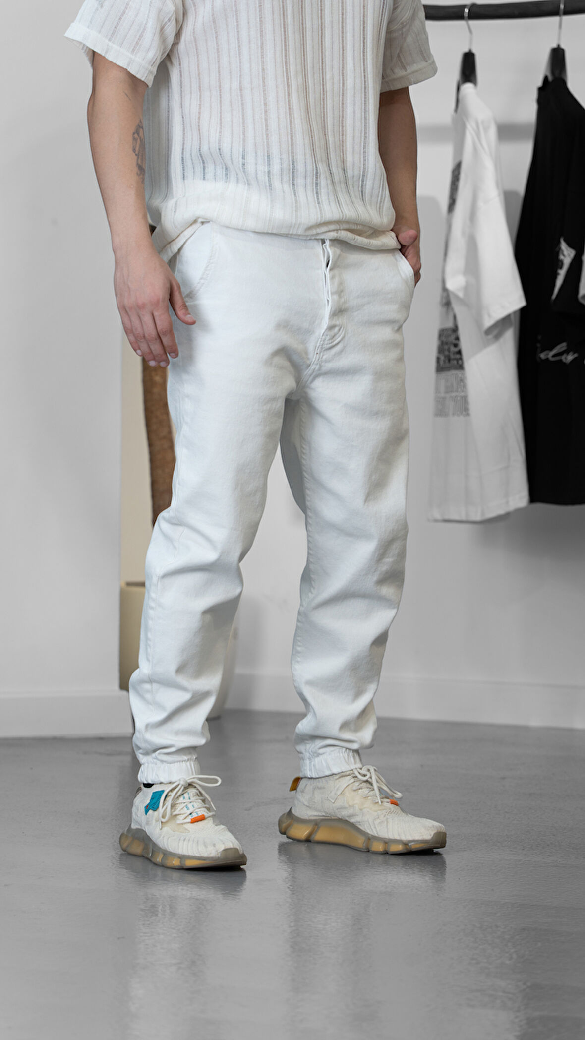 Beyaz Jogger COC1235