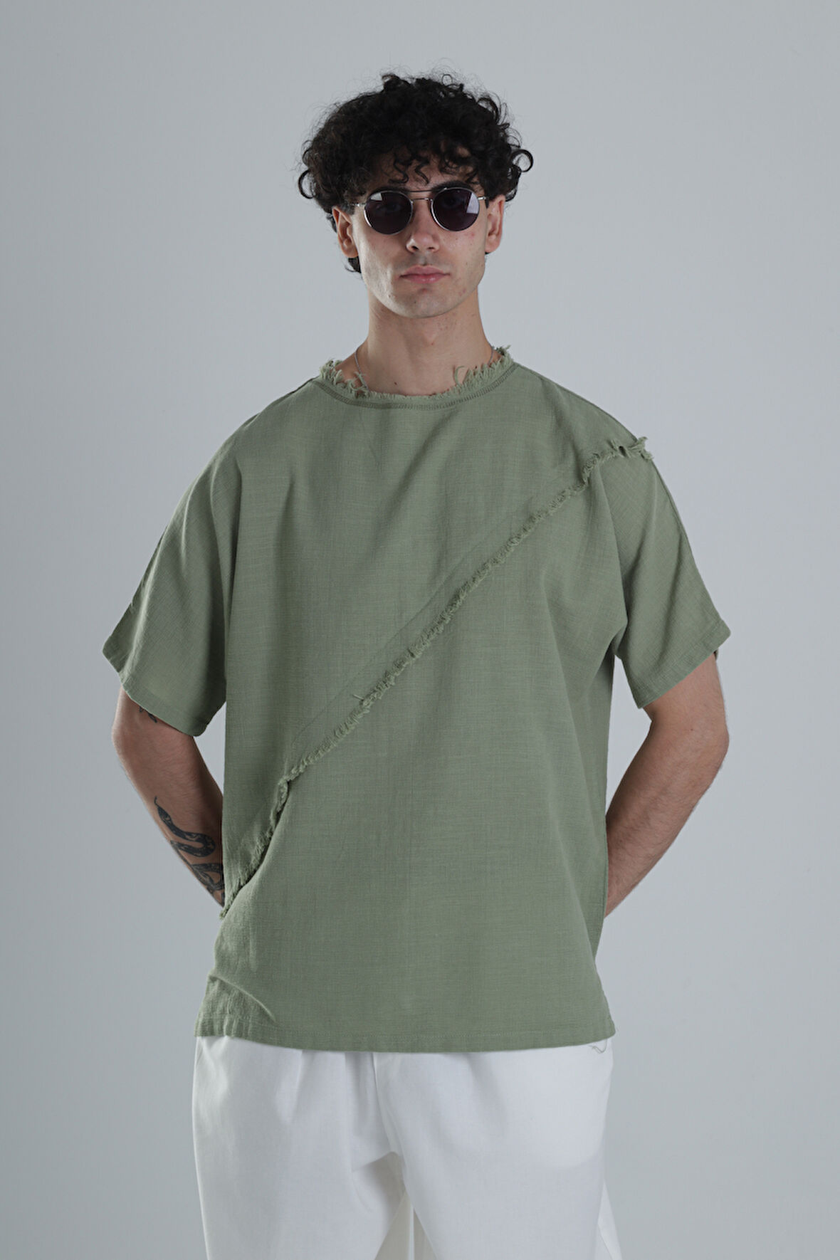 Tasarım Yeşil T-Shirt COC1205