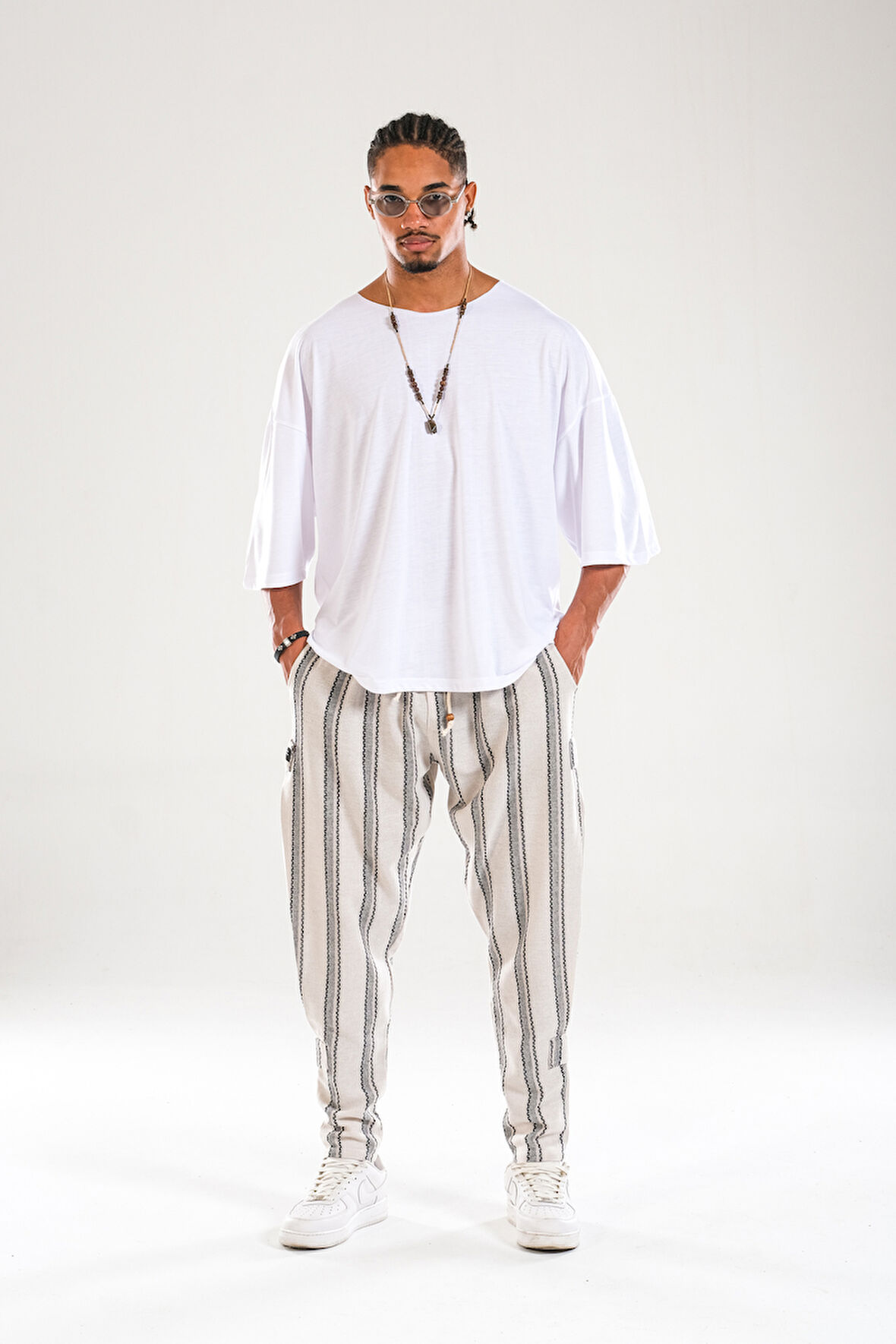 Çizgi Detaylı Hazar Pantolon COC1459