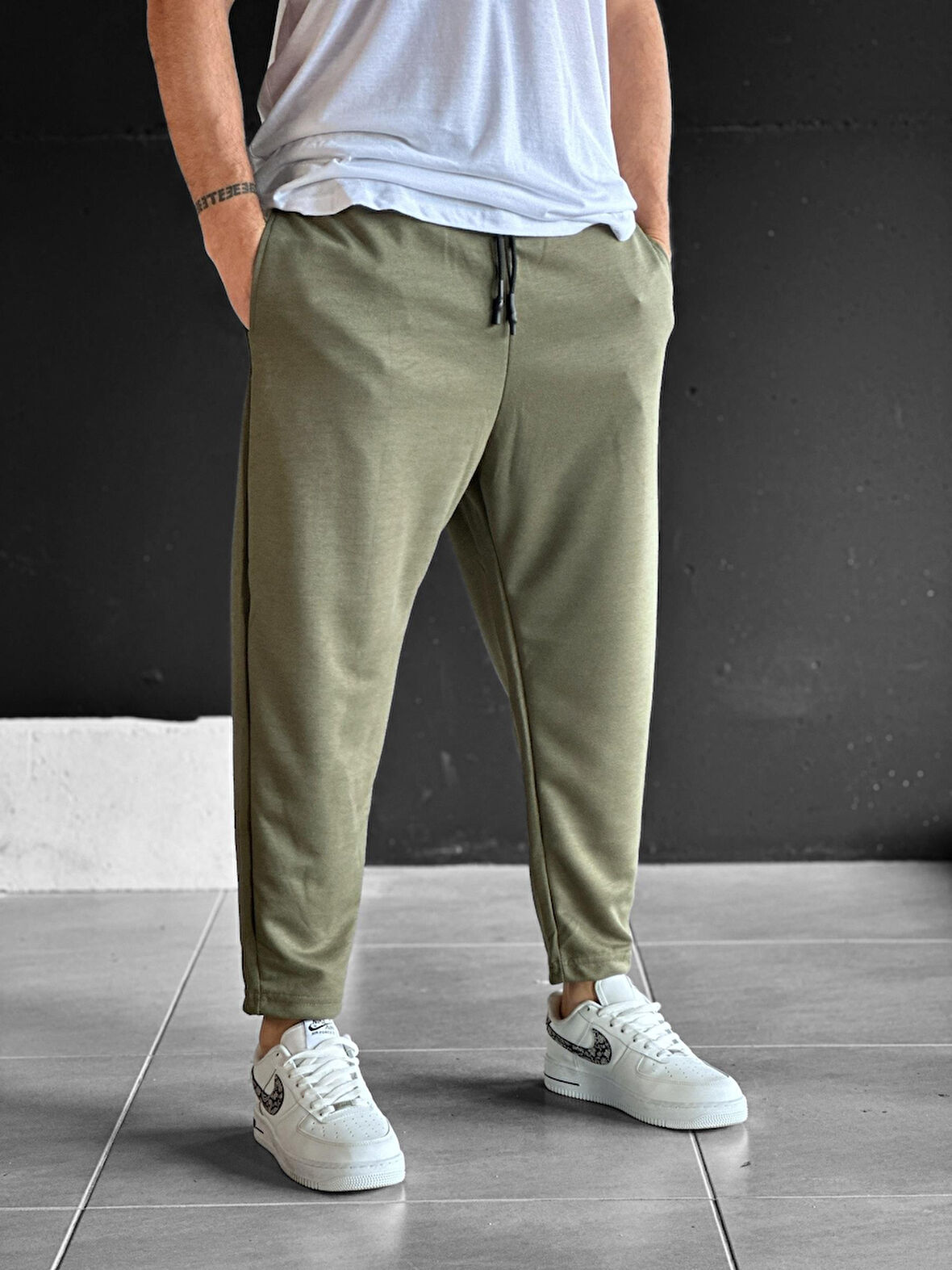 Yeşil Baget Pantolon COC1841