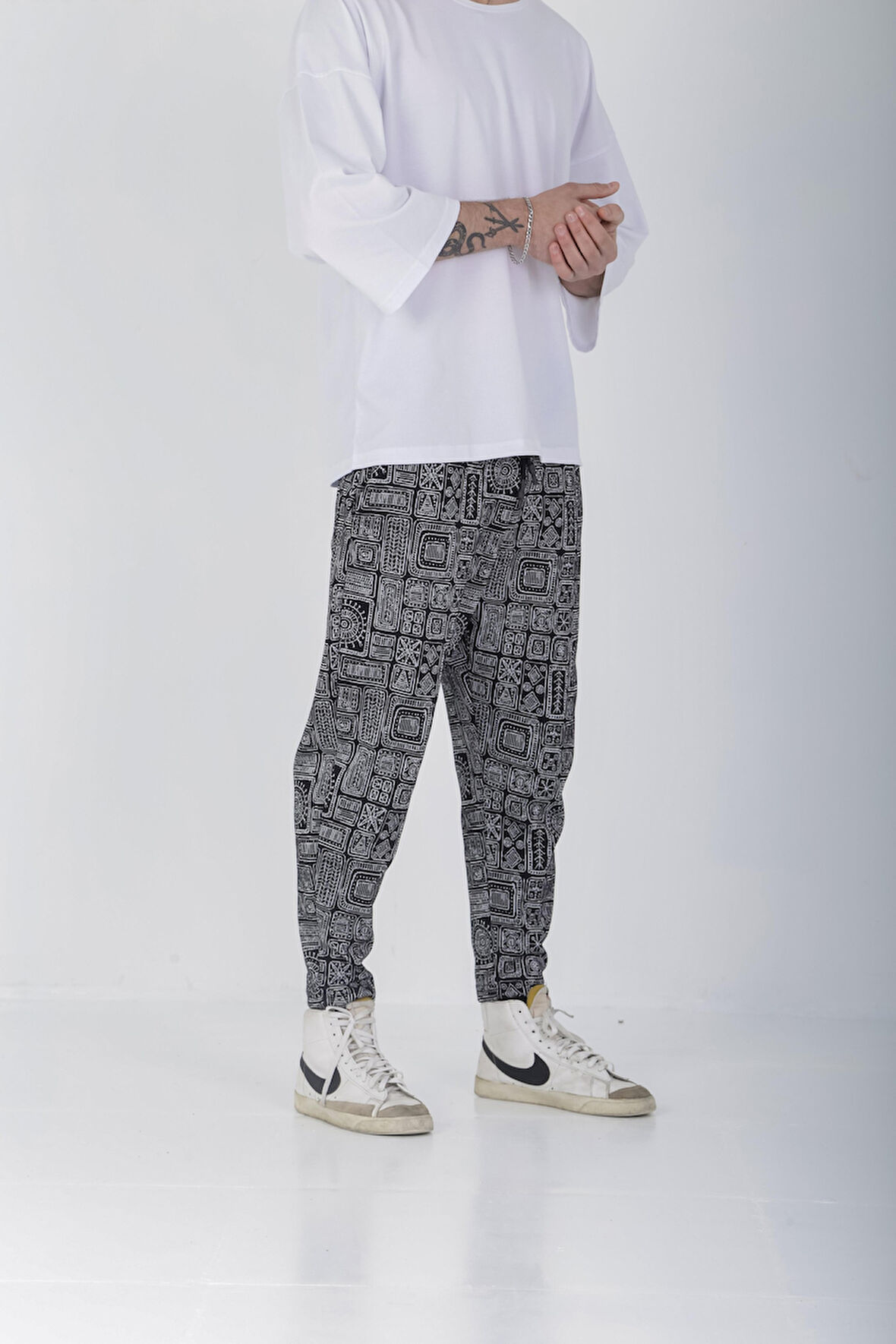 Lahit Desenli Baget Pantolon COC2015