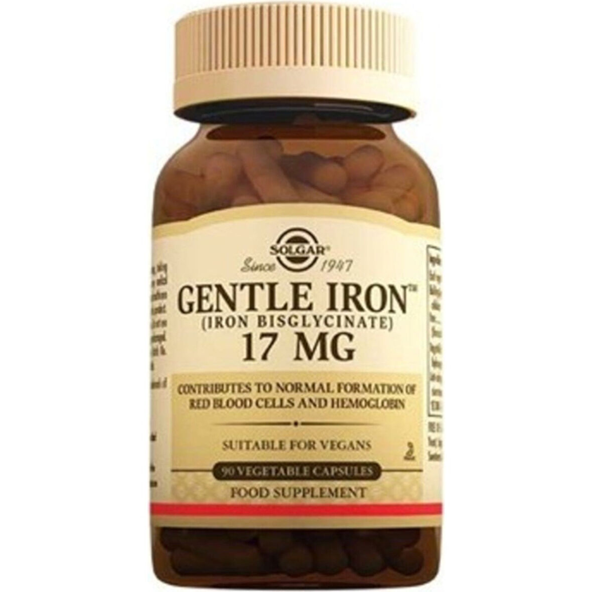 Gentle Iron 17 Mg 90 Kapsül