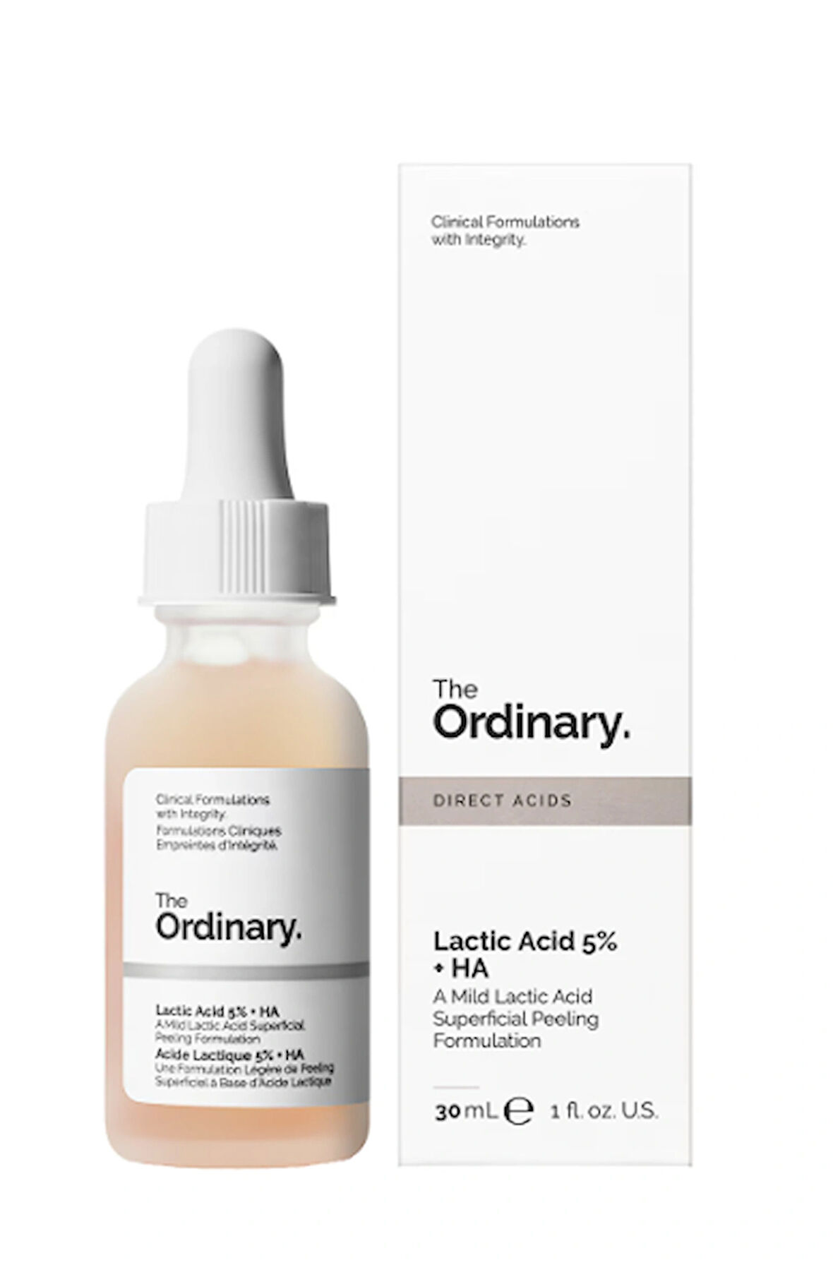THE ORDINARY Lactic Acid 5% + HA - Nazik Peeling Etkili Serum