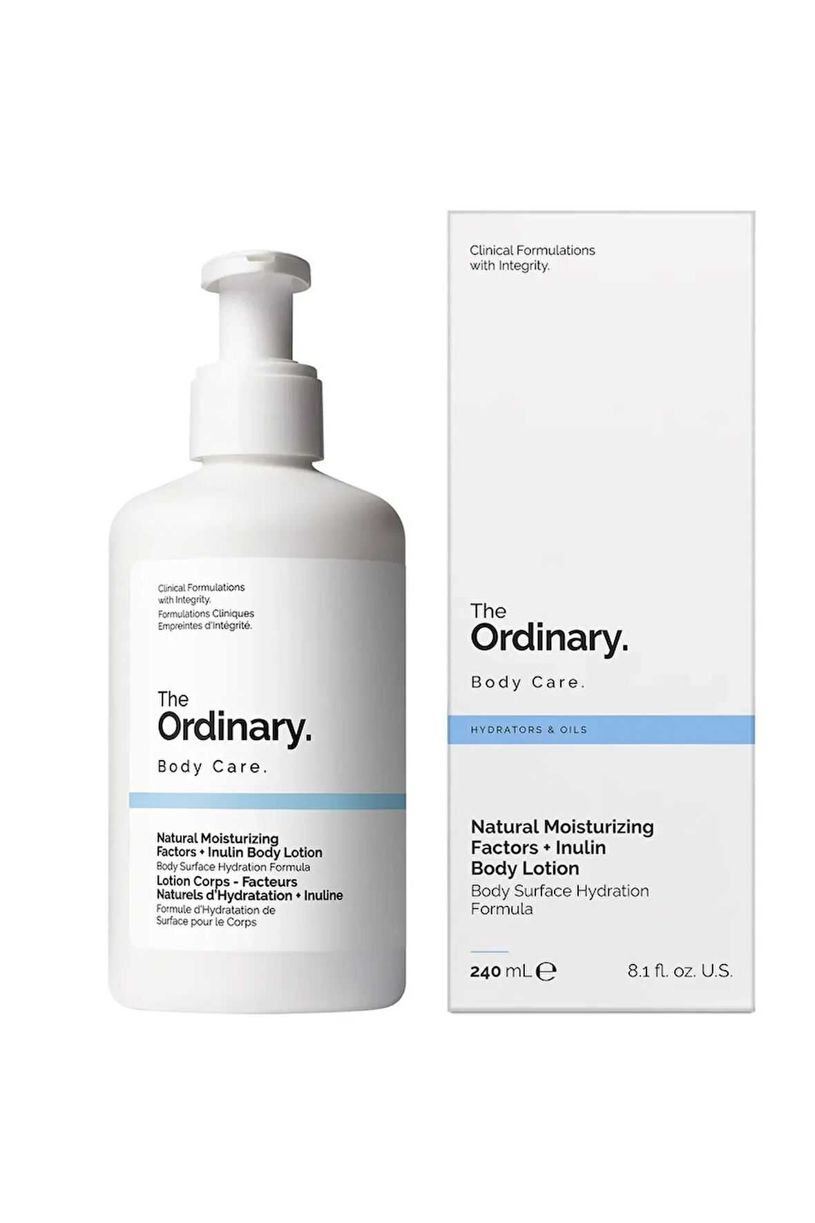 Natural Moisturizing Factors Inulin Body Lotion 240 ml