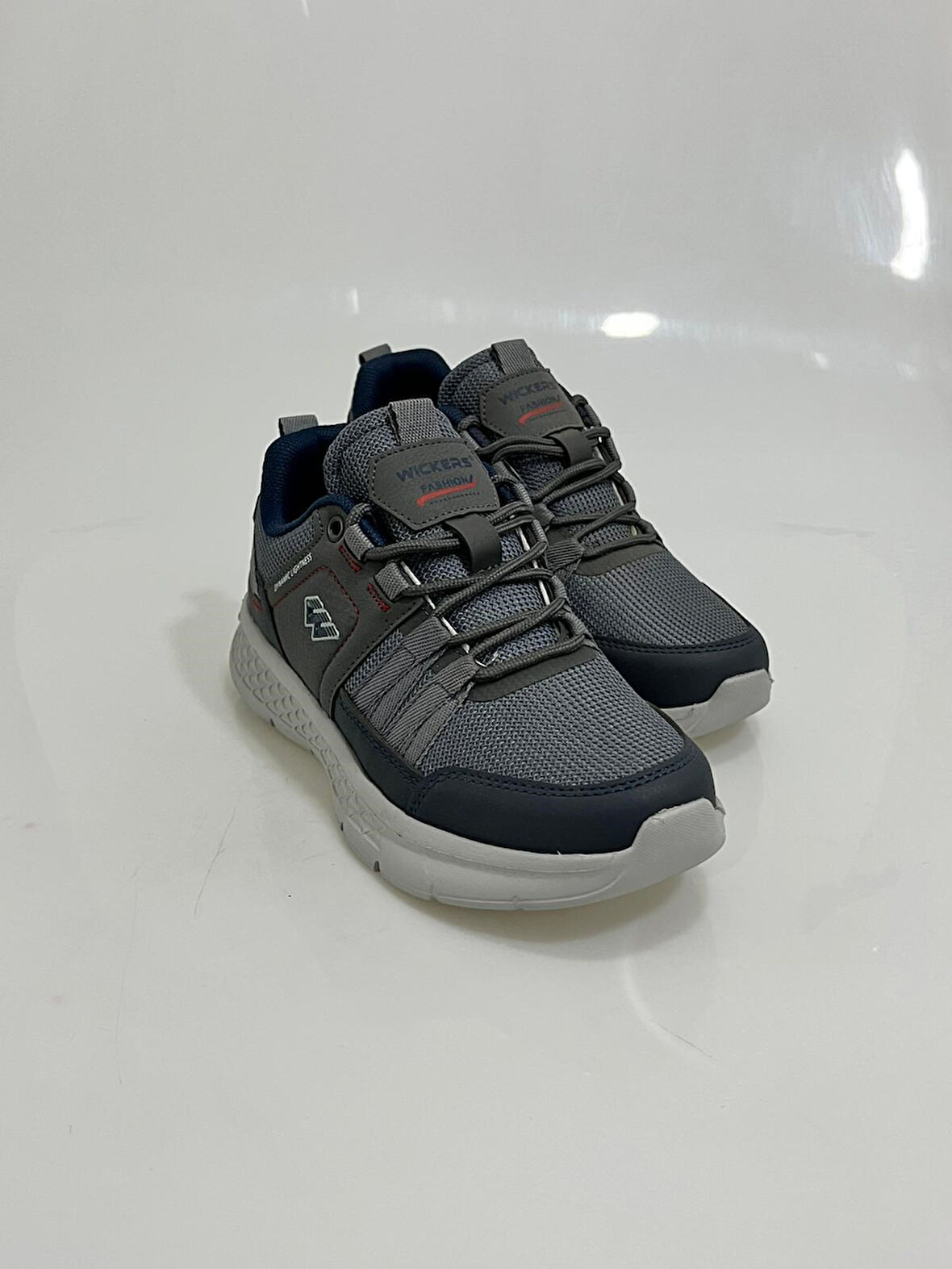 2805 Wickers Füme-Lacivert Baskı Detaylı kadin Spor Ayakkabısı