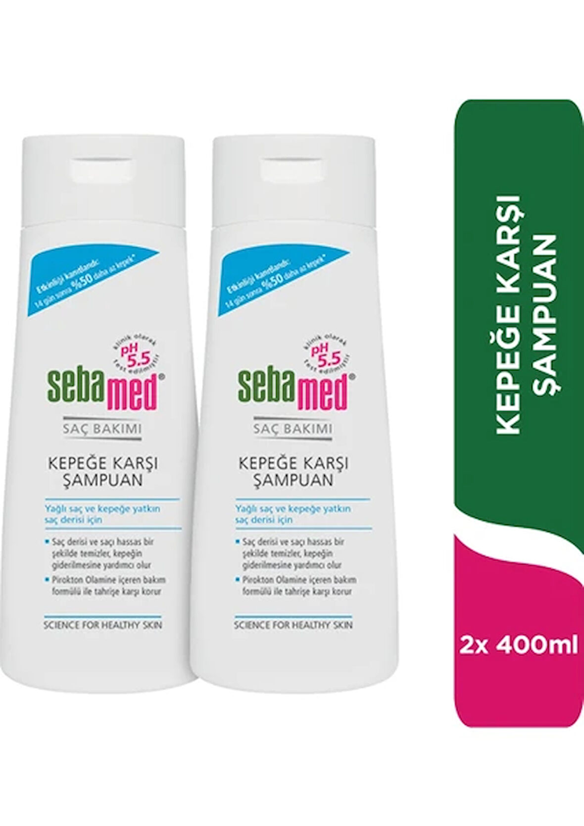 Sebamed Kepek Şampuan 400 Ml X 2 Adet