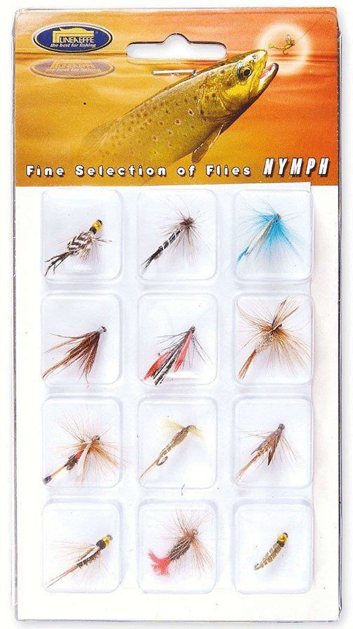 Lineaeffe 5030000 Trout Fly Sinek Assortment Alabalık Yemi 12'li Mix Set