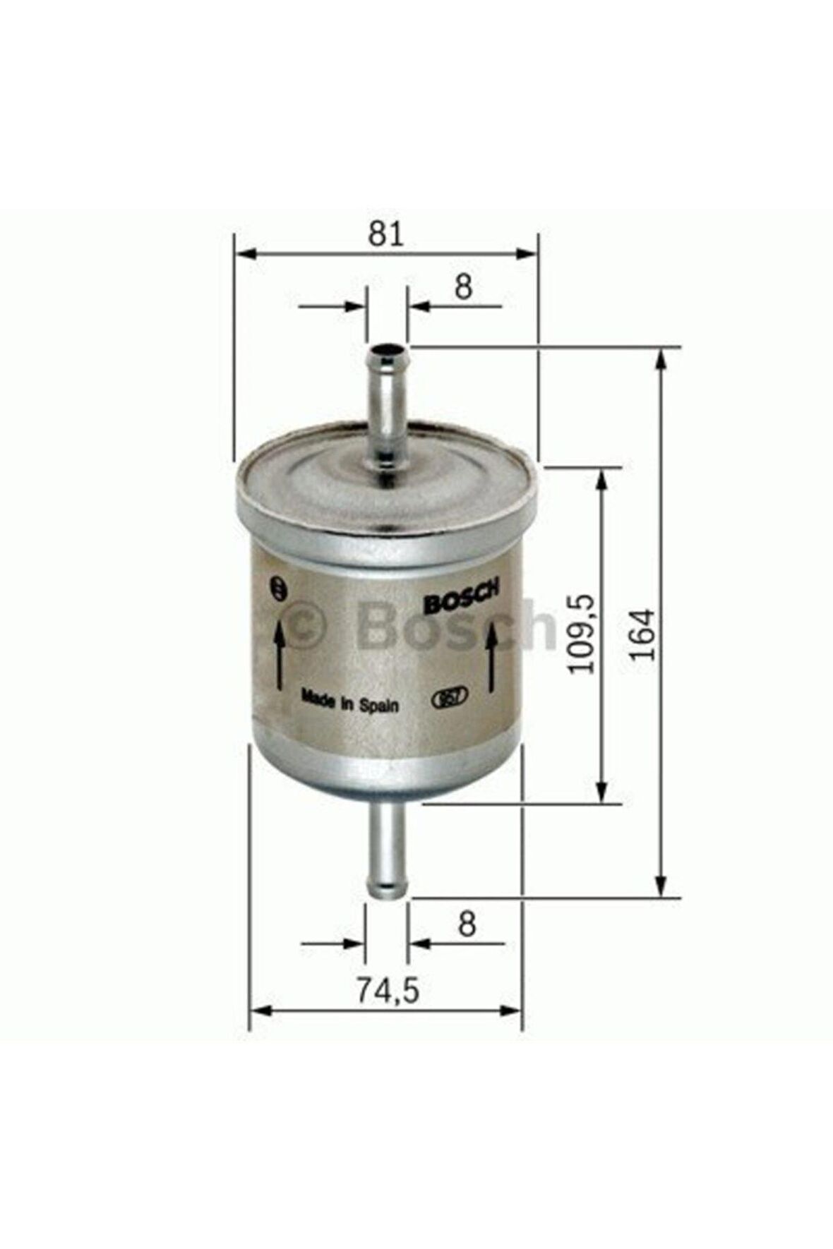 (0450905264) Yakıt Filtresi Clıo-r9-r11-r19-r21-safrane-p806-tra
