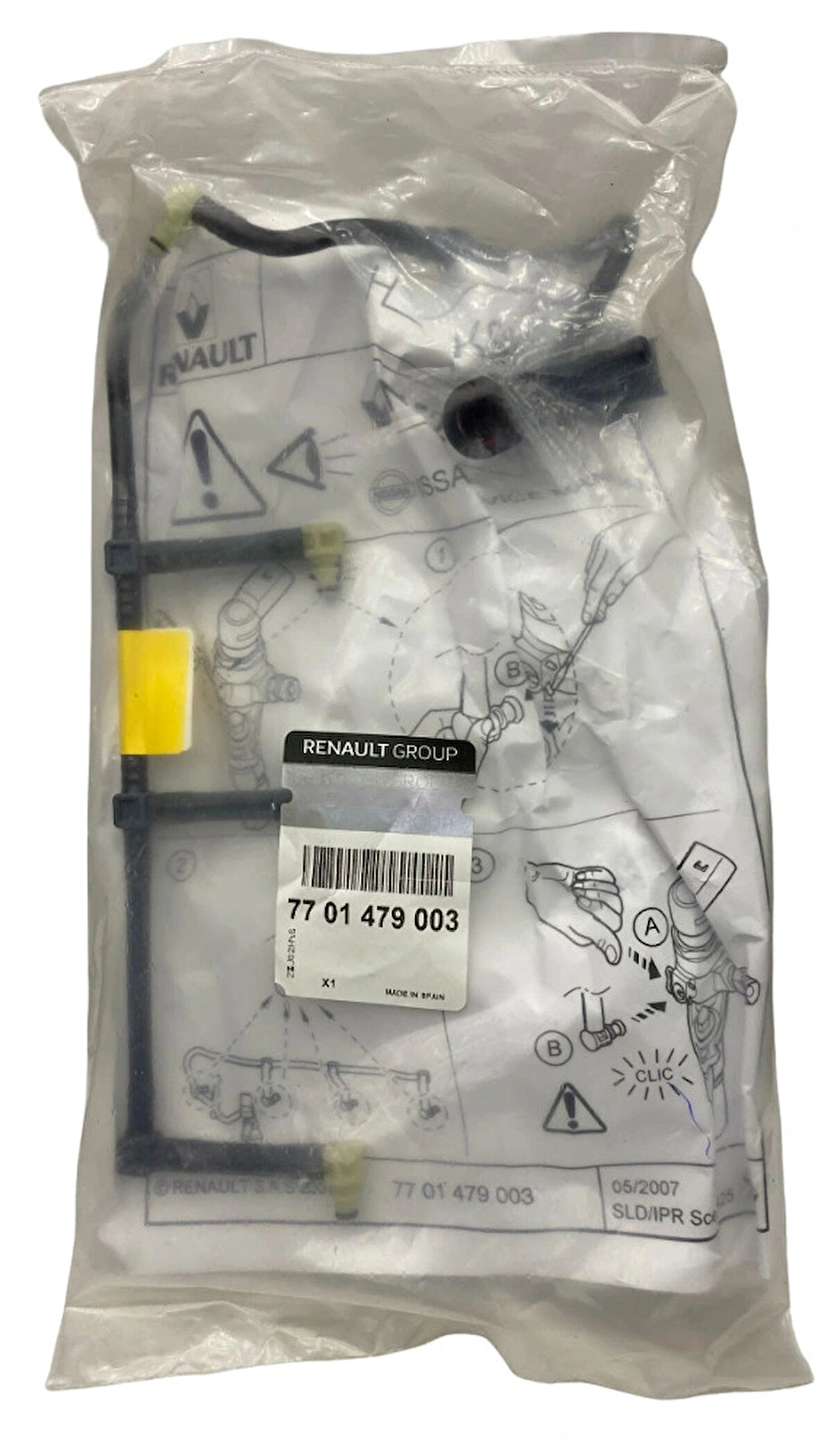 Enjektör Geri Dönüş Borusu Renault Fluence Megane 3 K9K 1.5 Dci 7701479003 MAİS