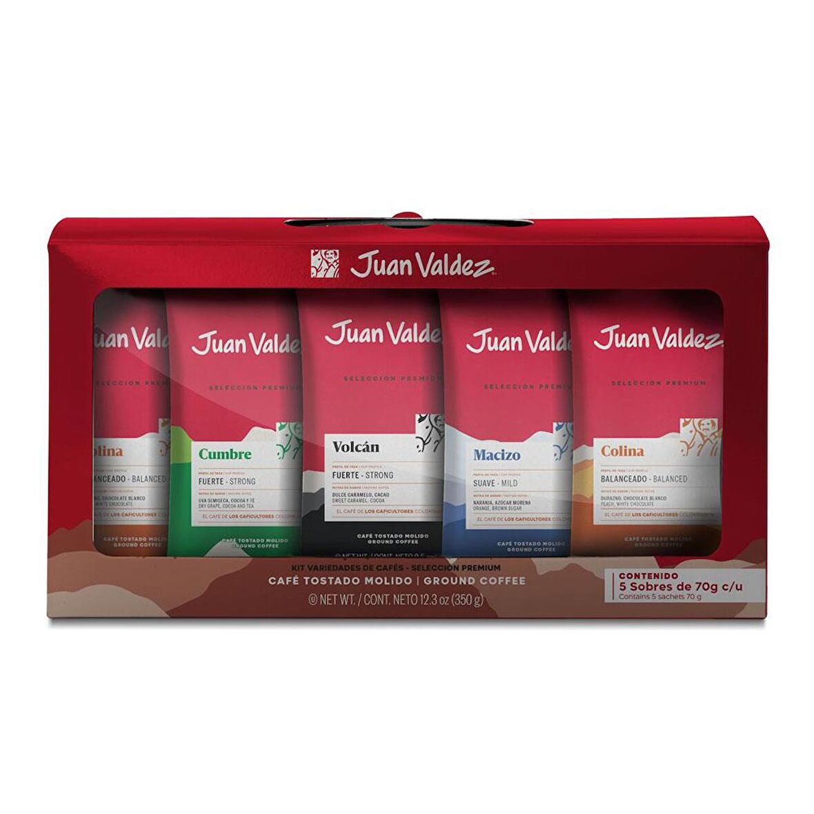 Premium Selection 5'li Öğütülmüş Filtre Kahve Seti 350gr