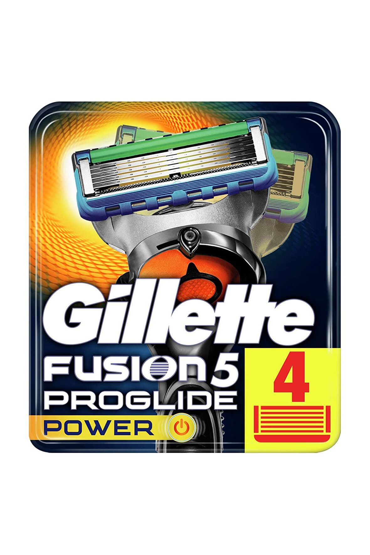 Gillette Fusion Proglide Power 4'lü 5 Bıçaklı Tüm Cilt Tipleri İçin Bıçak Yedeği