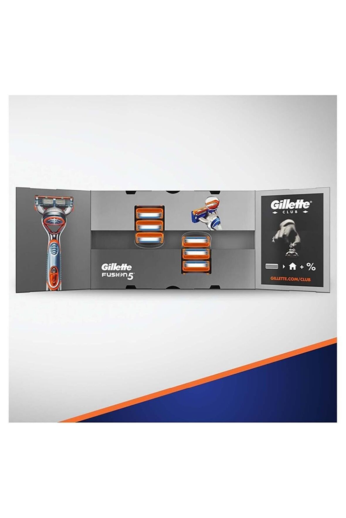 Gillette Fusion Power 8'li 5 Bıçaklı Tüm Cilt Tipleri İçin Bıçak Yedeği