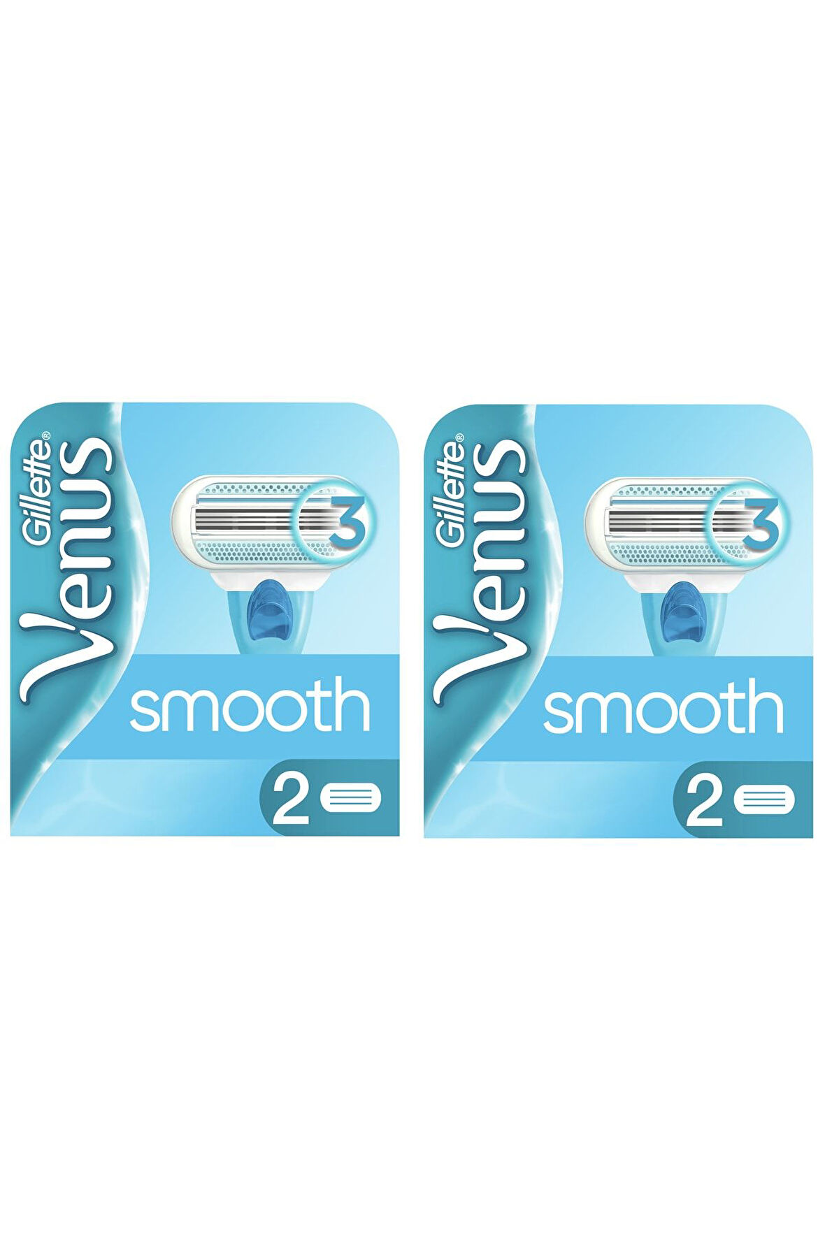 Venus Smooth Kadın Tıraş Bıçağı 4'lü (2x2)