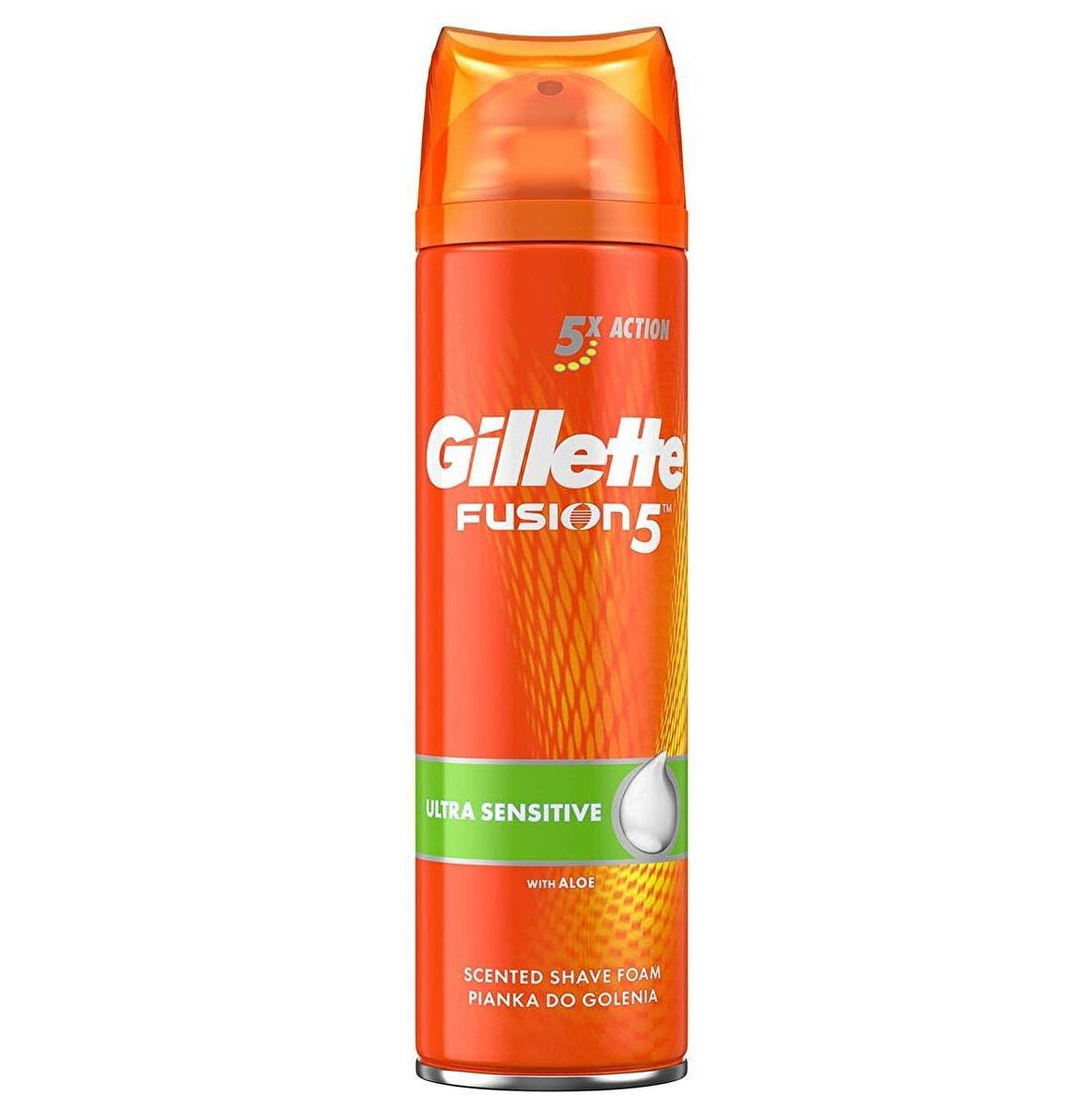 Gillette Fusion 5 Ultra Sensitive Tıraş Köpüğü 250ML