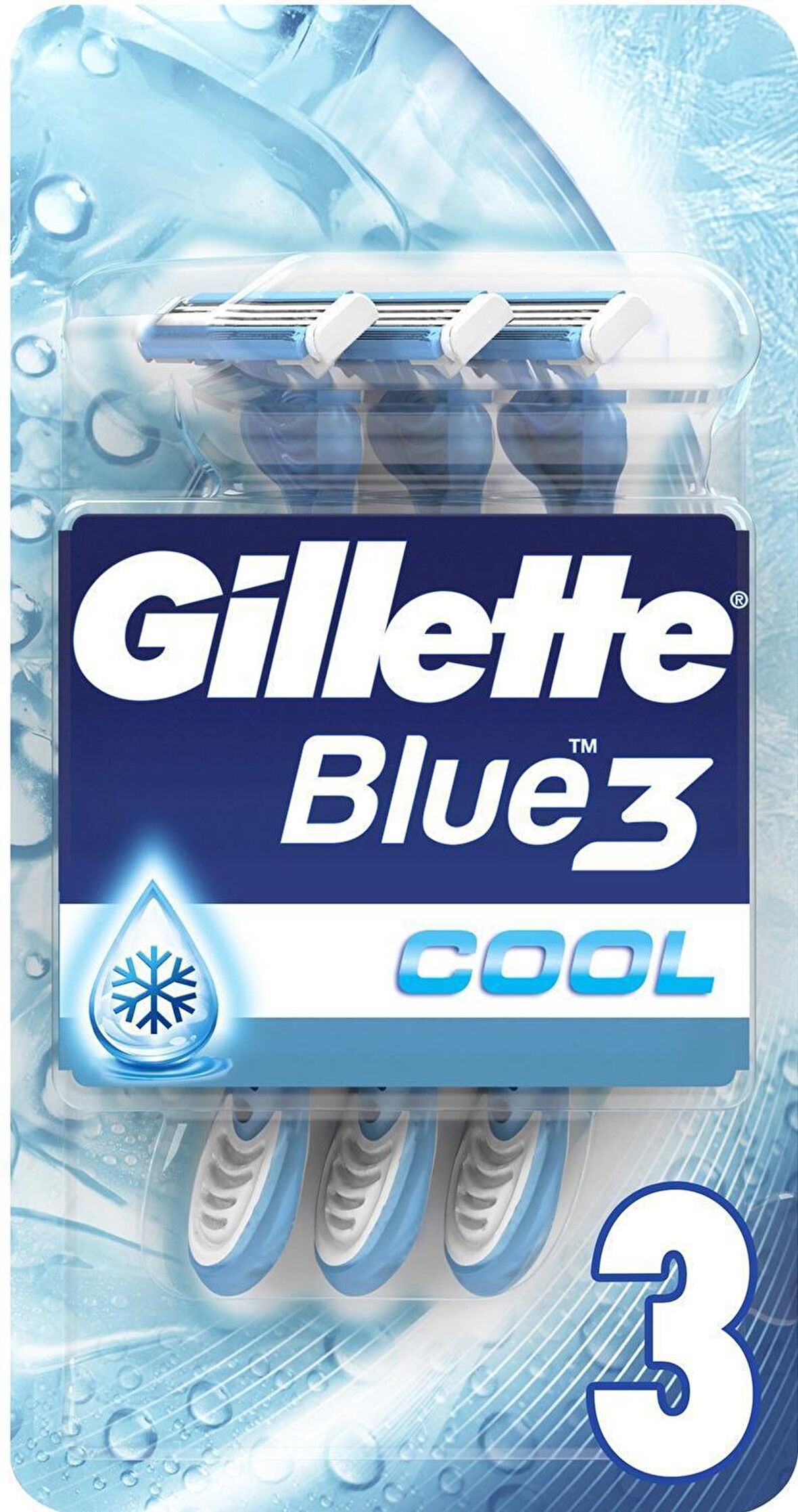 Gillette Blue3 3'lü Ice Kullan At Tıraş Bıçağı