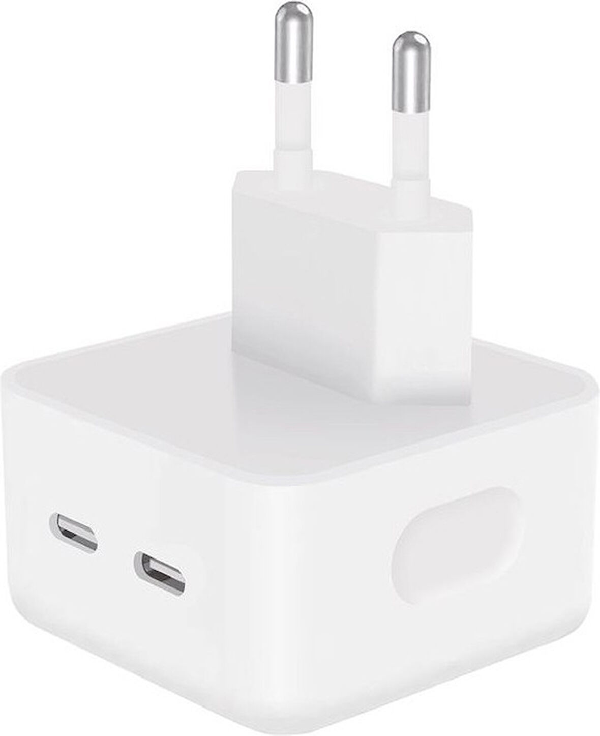 Iphone 14 / 14 Pro / 14 Plus / 14 Pro Max Uyumlu 35W Hızlı Şarj Adaptörü Type-C Çift Girişli