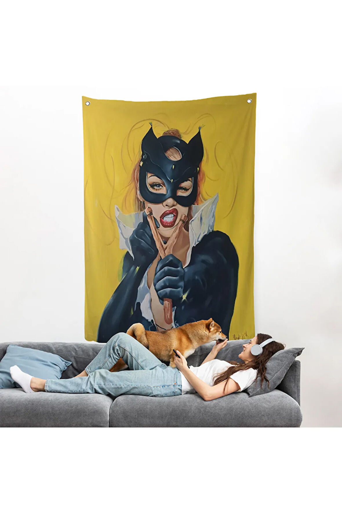 Sapanlı Kedi Kadın Tanlosu-7708