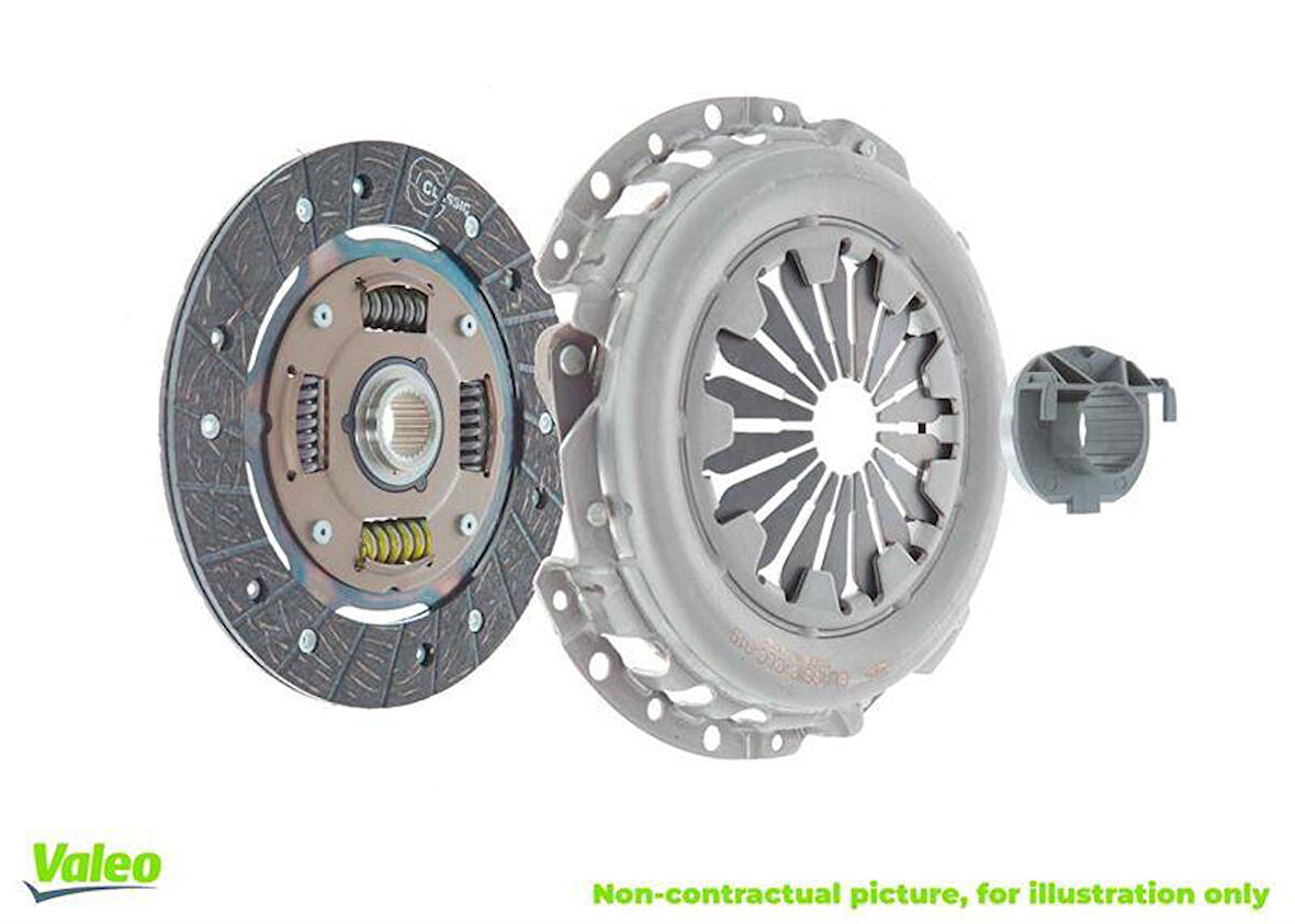 DEBRİYAJ SETİ TAKIMI (BASKI+DISK+RULMAN)CLASSIC-3LU RENAULT 12 TOROS YM 7711130003
