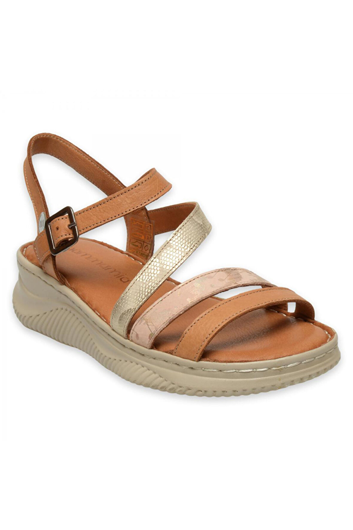 Mammamia D25Ys-2365Z Günlük Taba Kadın Sandalet