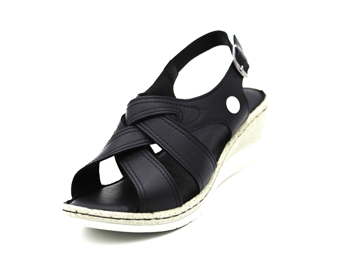 Mammamia 2520LX Kadın Deri Sandalet