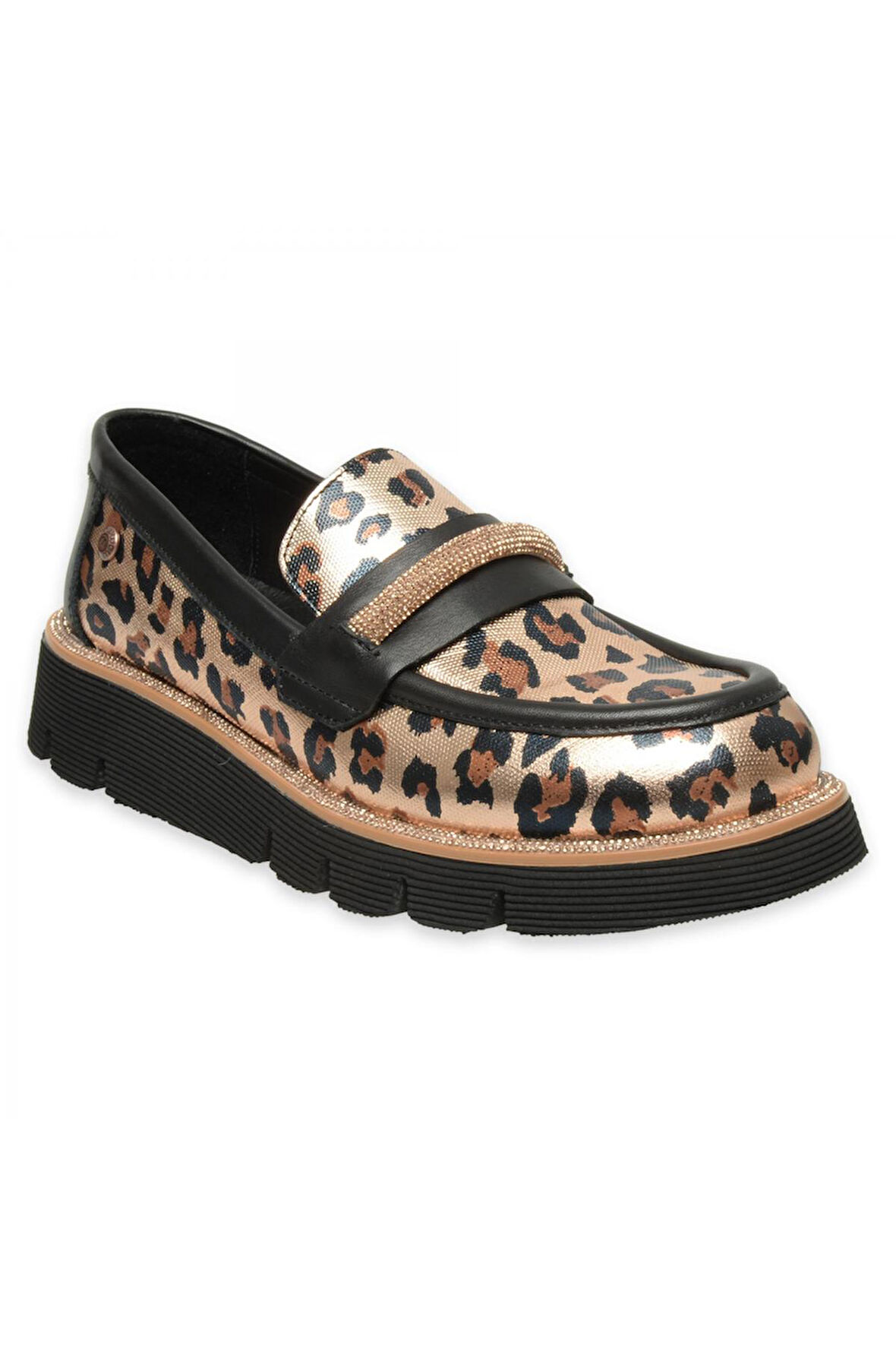Mammamia D25Ya-3740Z Günlük Leopar Kadın Ayakkabı