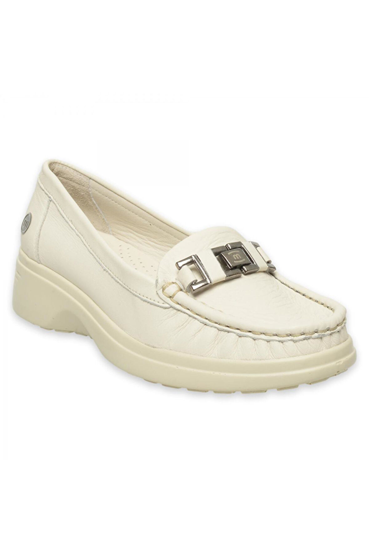 Mammamia D25Ya-7395 Günlük Krem Kadın Ayakkabı