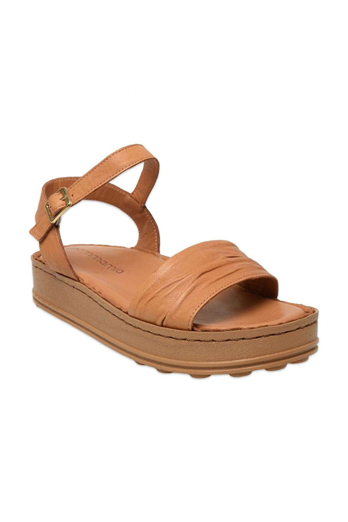 Mammamia D25Ys-2590 Günlük Taba Kadın Sandalet