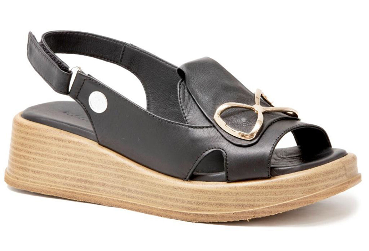 MAMMAMİA D25YS-2780 GÜNLÜK KADIN DERİ SANDALET