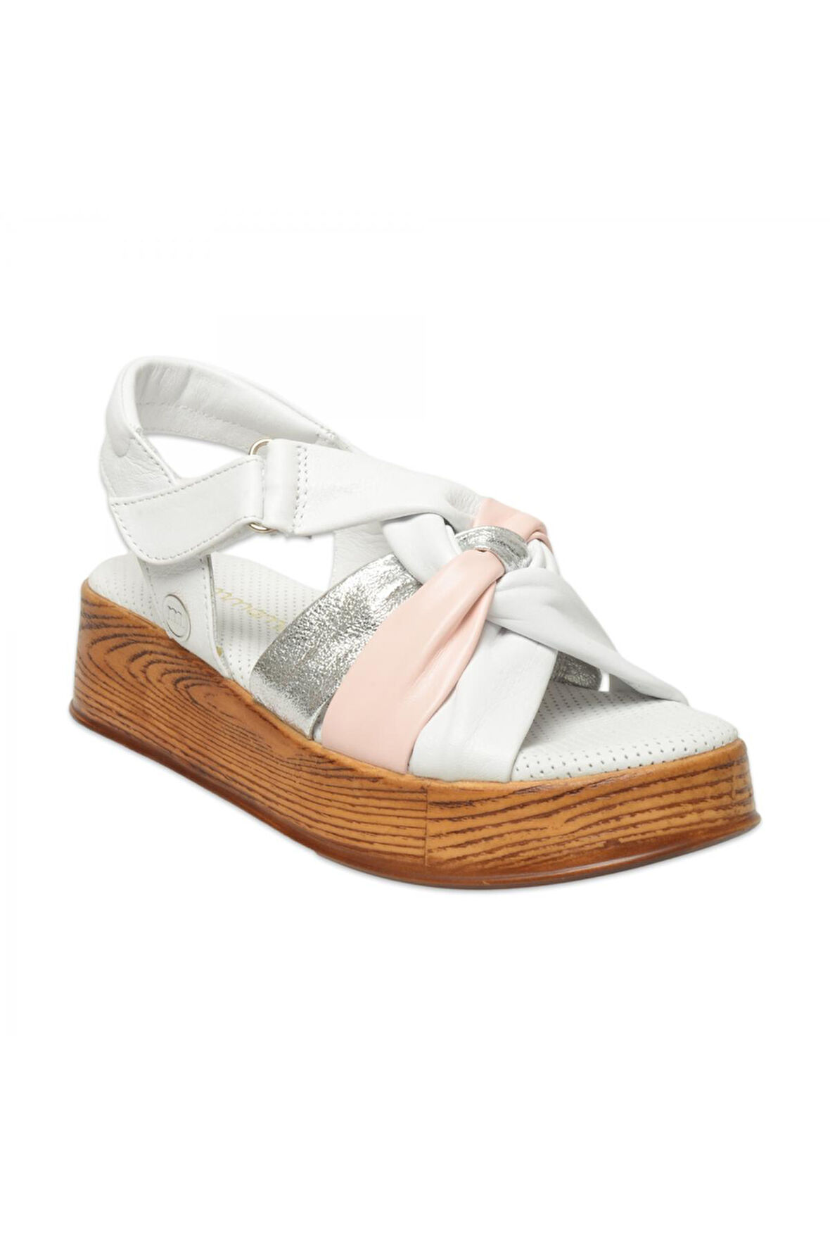 Mammamia D25Ys-5115Z Günlük Beyaz Kadın Sandalet