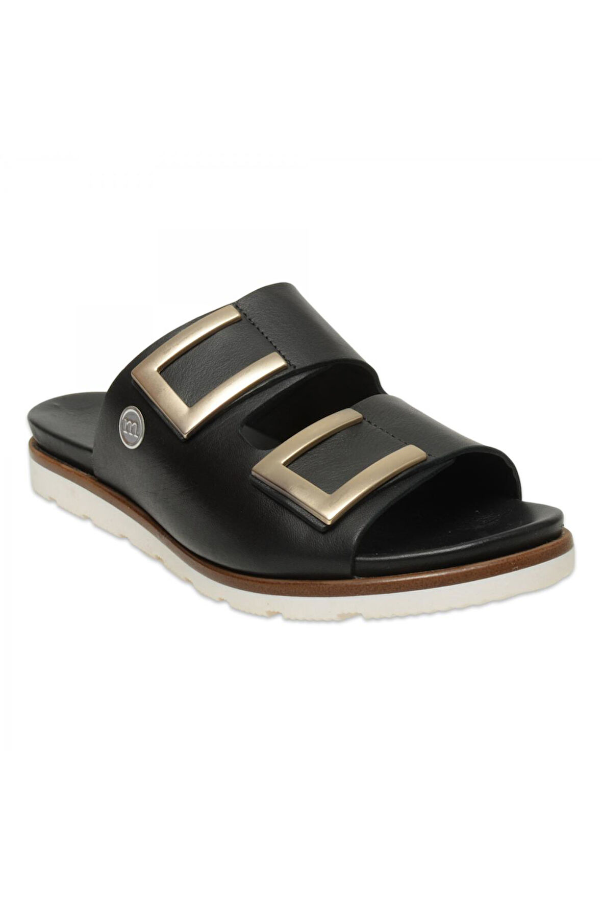 Mammamia D25Yt-1235 Günlük Siyah Kadın Terlik