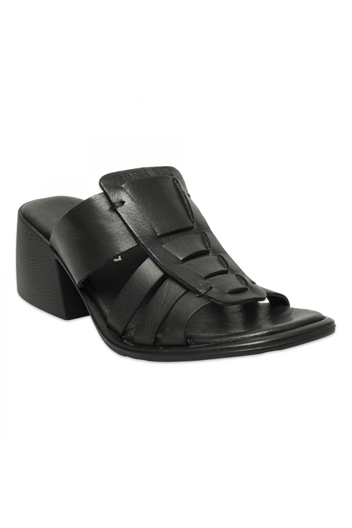 Mammamia D25Yt-1540Z Günlük Siyah Kadın Terlik