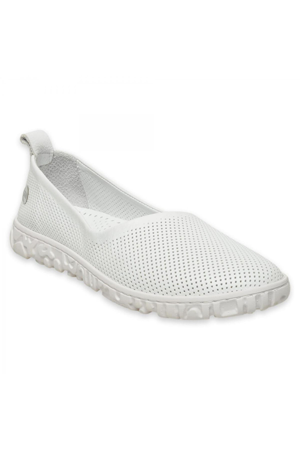 Mammamia D25Ya-105Z Günlük Beyaz Kadın Babet