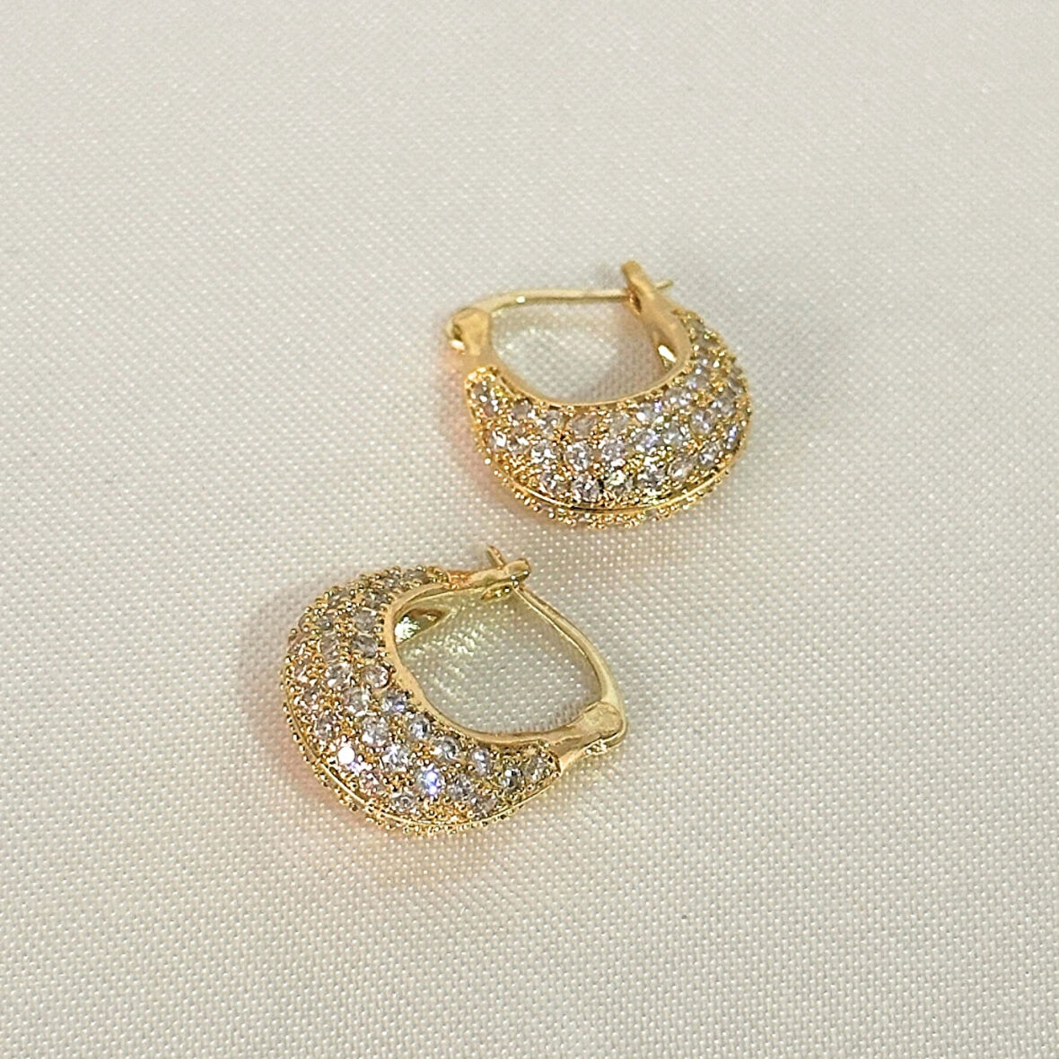 VIP Zirkon Gold Küpe