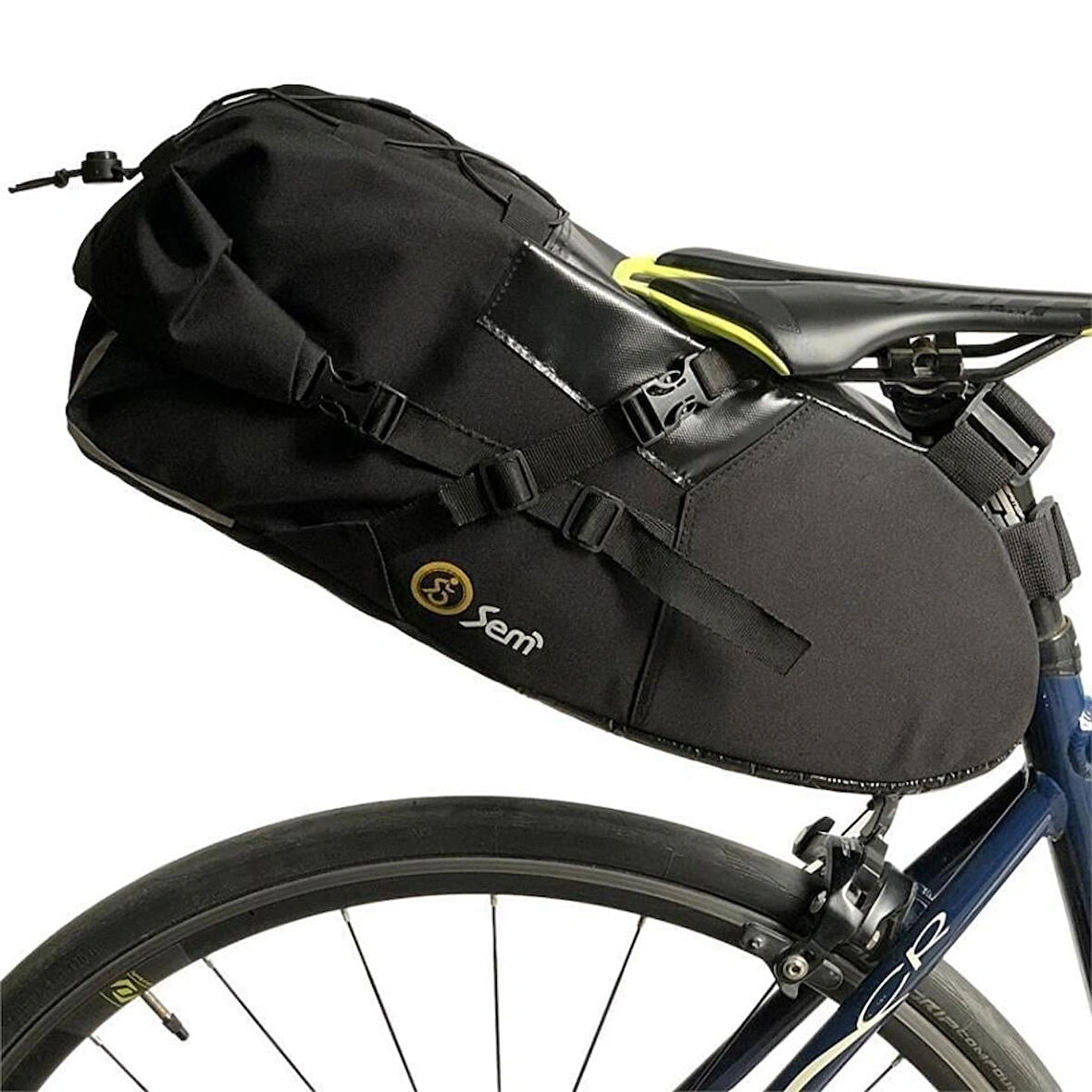 Reyo Sem Çanta Bikepacking Sele Altı Büyük Çanta L - Siyah