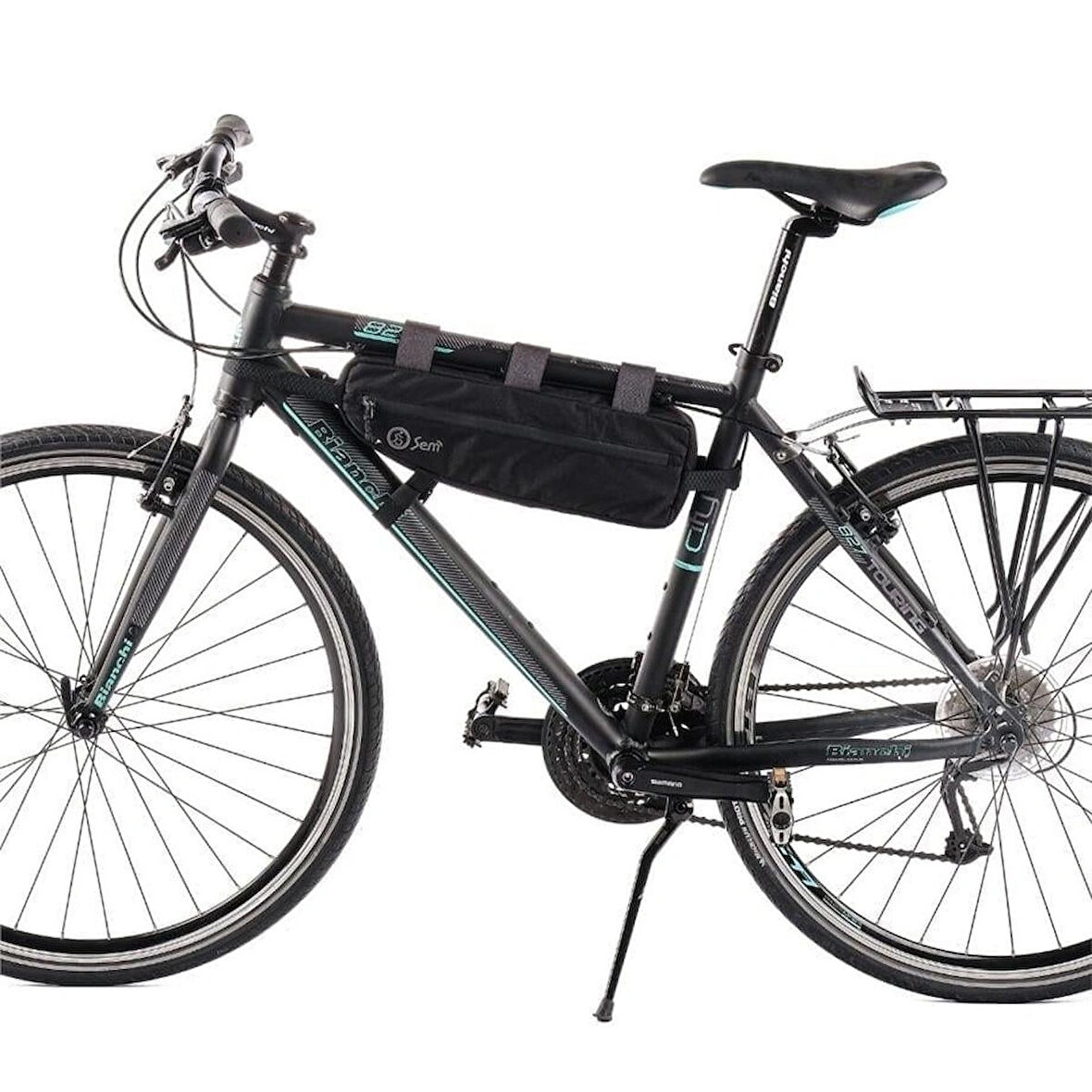 Reyo Sem Çanta Bikepacking Kadro Altı Çanta - L Siyah