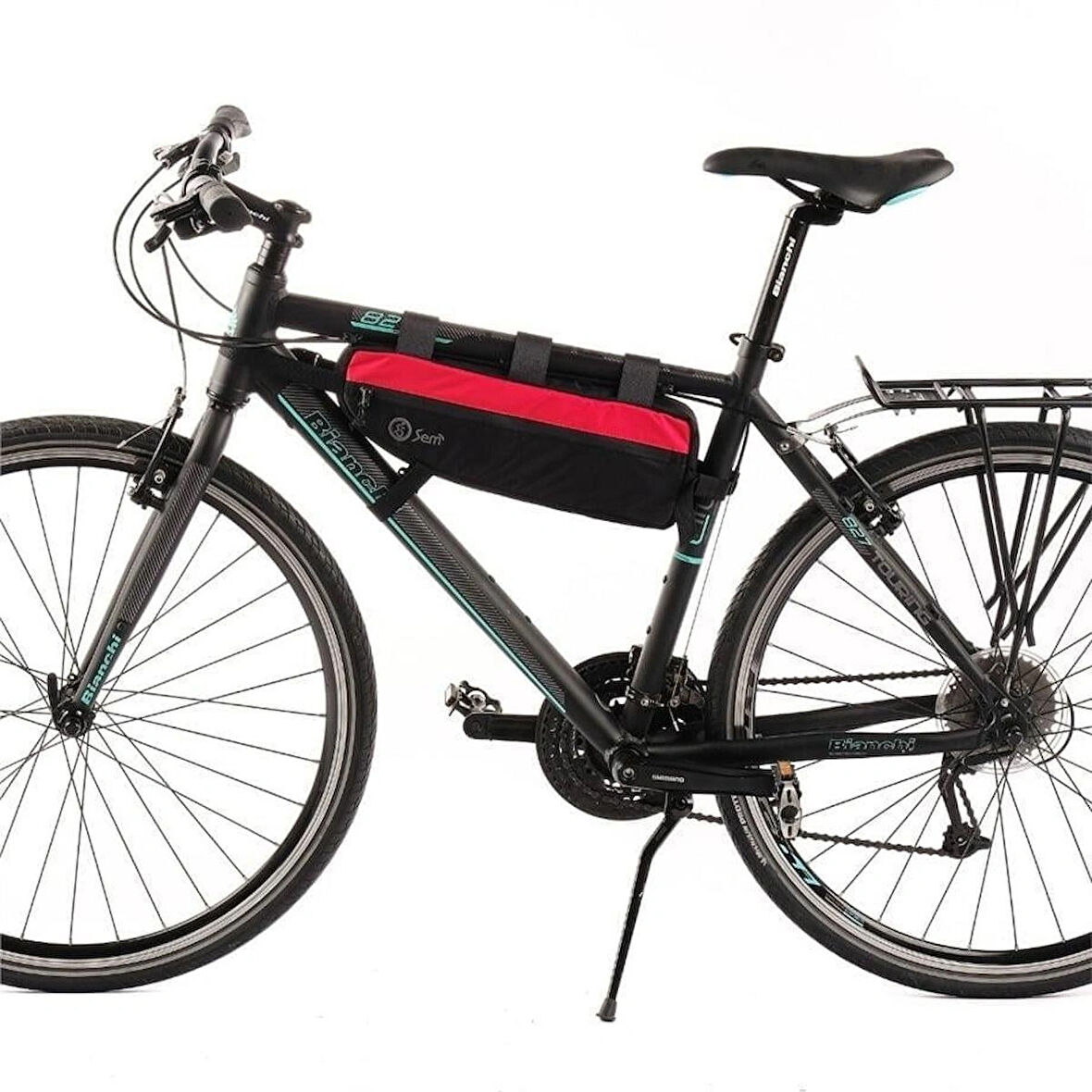 Reyo Sem Çanta Bikepacking Kadro Altı Çanta - L - Kırmızı