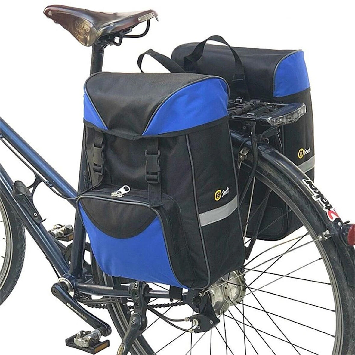 Reyo Sem Çanta Baykuş Heybe (Ön ve Arka Uyumlu) Mavi