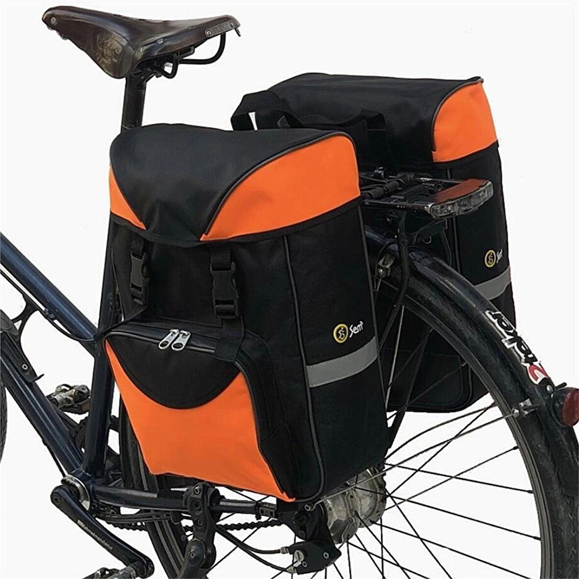 Reyo Sem Çanta Baykuş Heybe (Ön ve Arka Uyumlu) Turuncu 