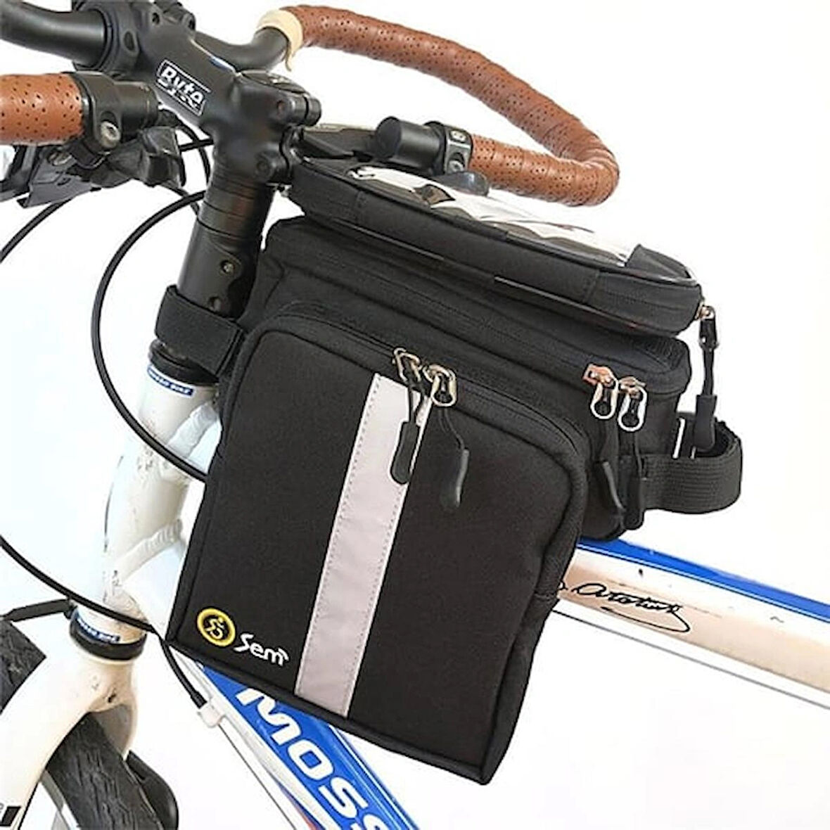 Reyo Sem Çanta Kadro Üstü Çanta (Heybeli) Siyah