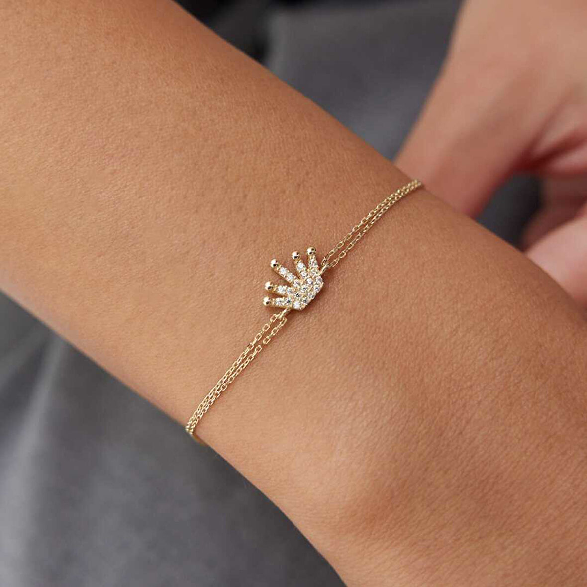 Minimal Taç Bileklik