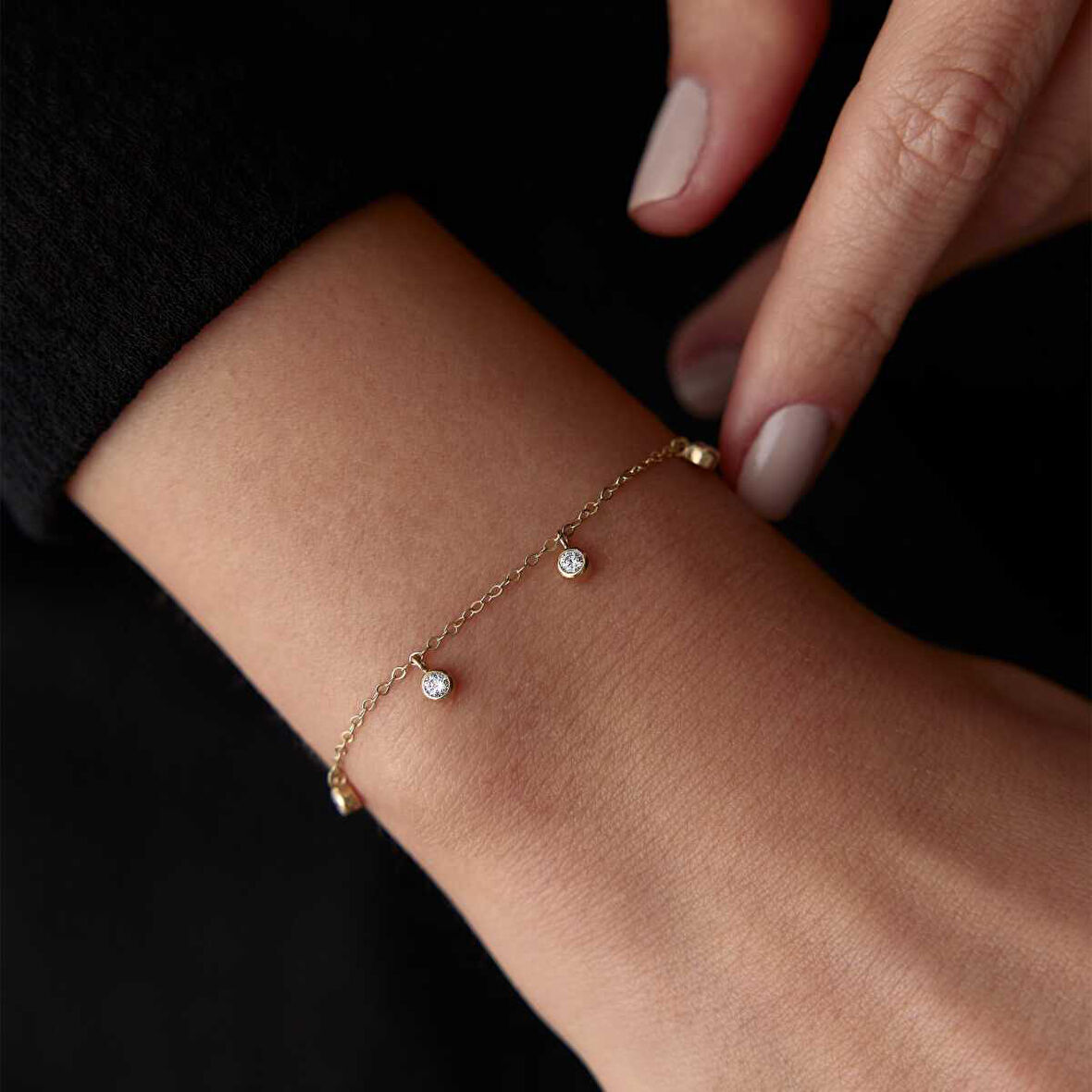 Taşlı Charm Bileklik